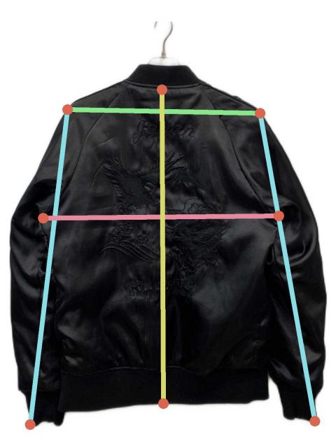 中古・古着通販】ALPHA (アルファ) MA-1/スカジャン リバーシブル