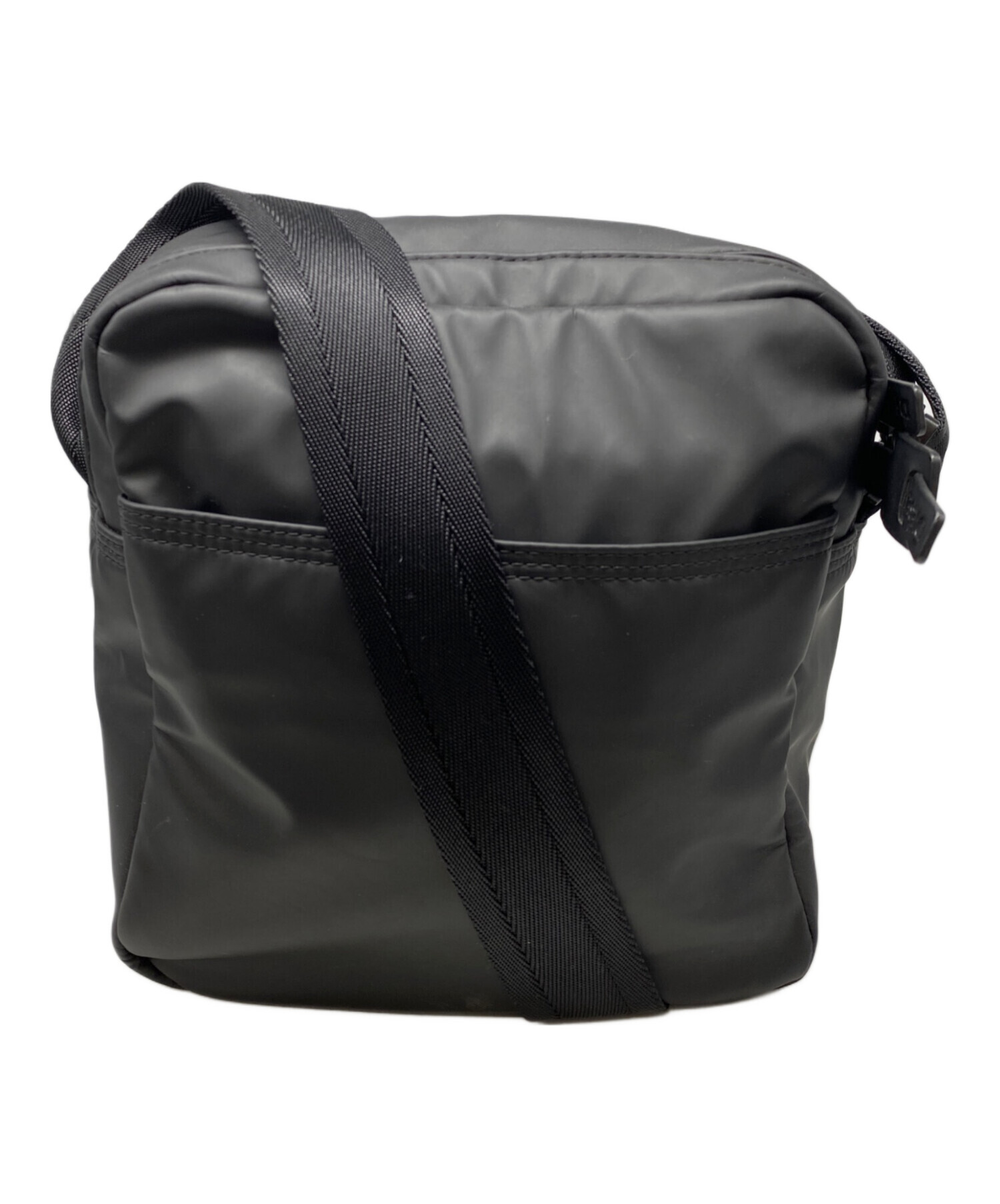 極美品　DIESEL ナイロンショルダーバッグ ビッグロゴ　ブラック　2WAY 中古・古着通販】DIESEL (ディーゼル) ロゴナイロンショルダーバッグ