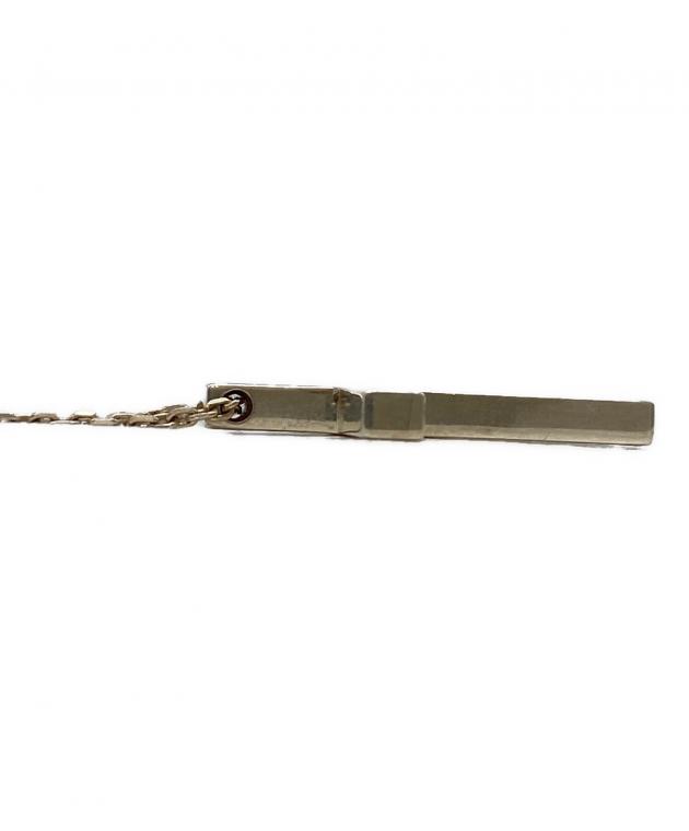 中古・古着通販】GUCCI (グッチ) カットアウトGクロスネックレス