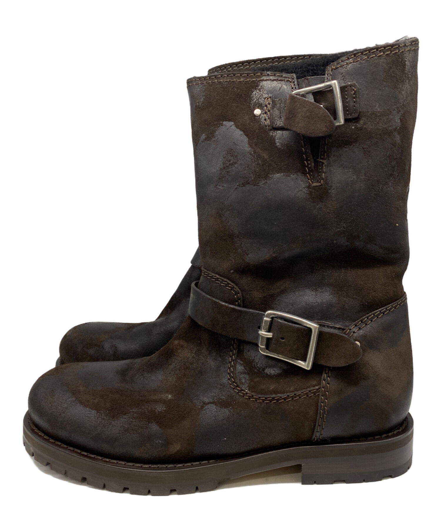 中古・古着通販】JIMMY CHOO (ジミーチュウ) スウェードエンジニア