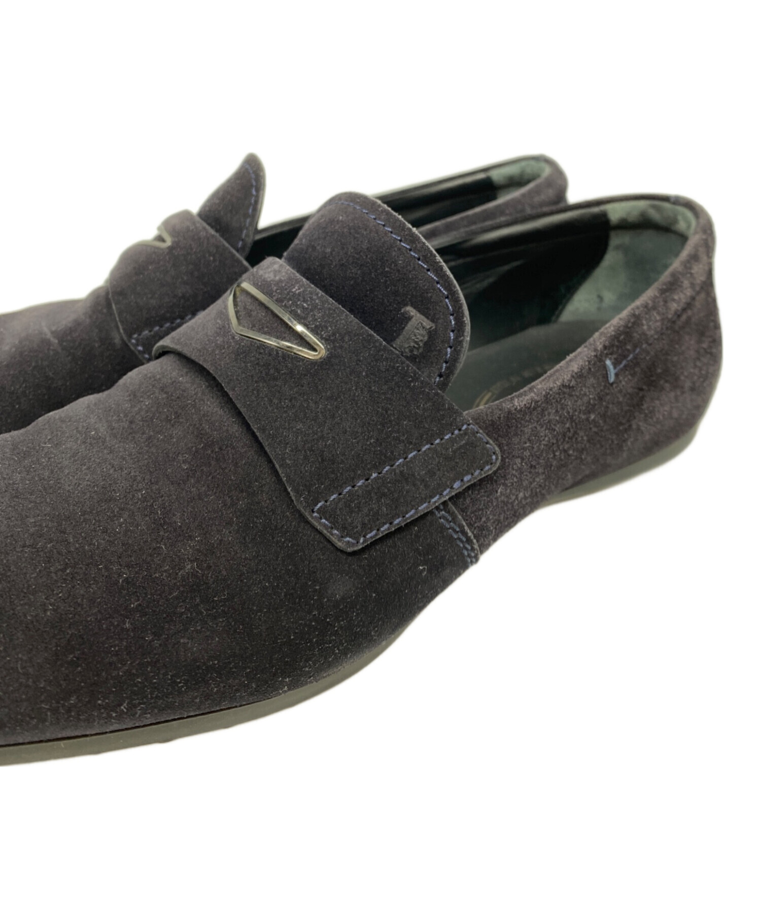 中古・古着通販】TOD'S (トッズ) スウェードローファー ネイビー