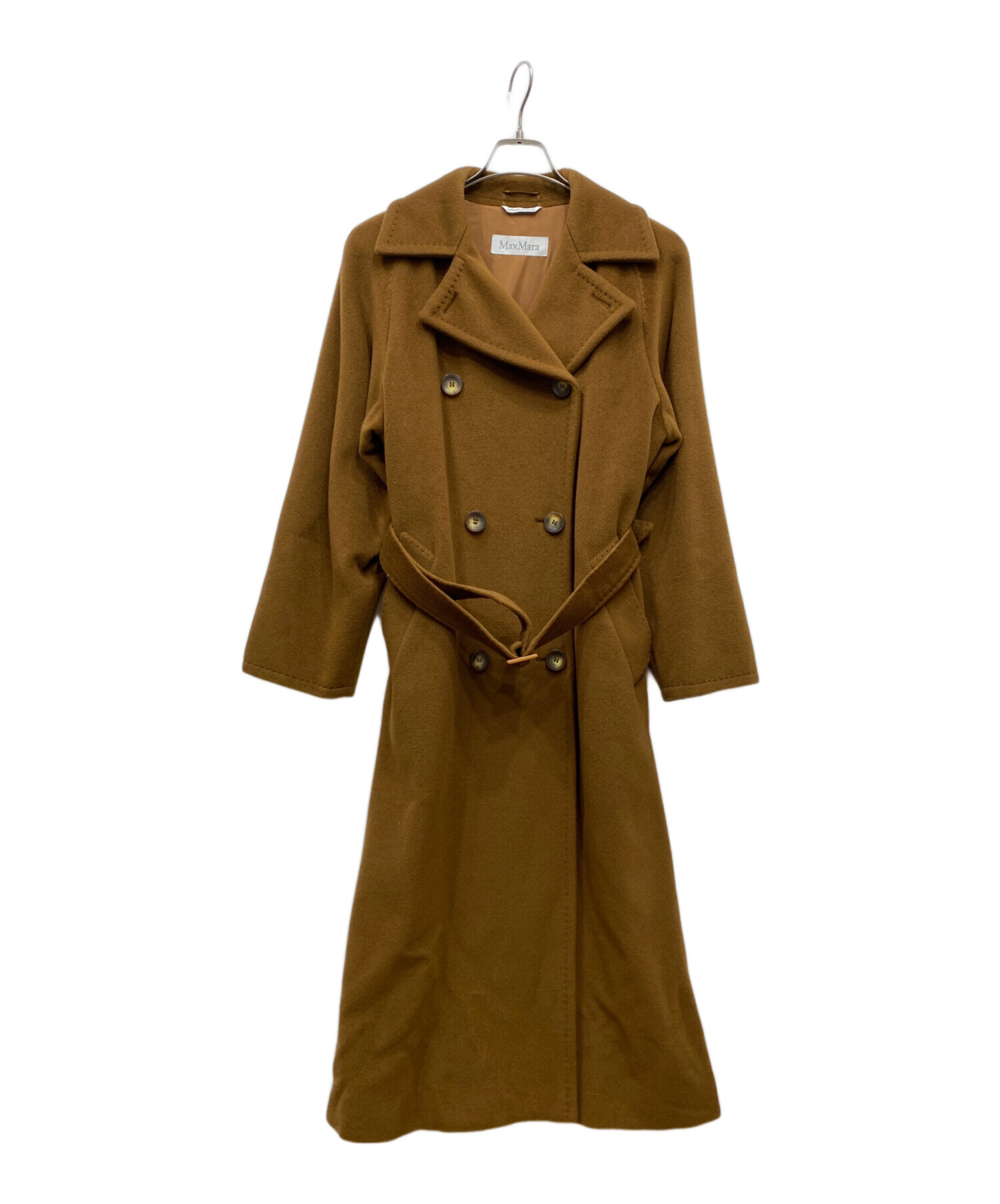 中古・古着通販】MaxMara (マックスマーラ) カシミヤ混ロングコート