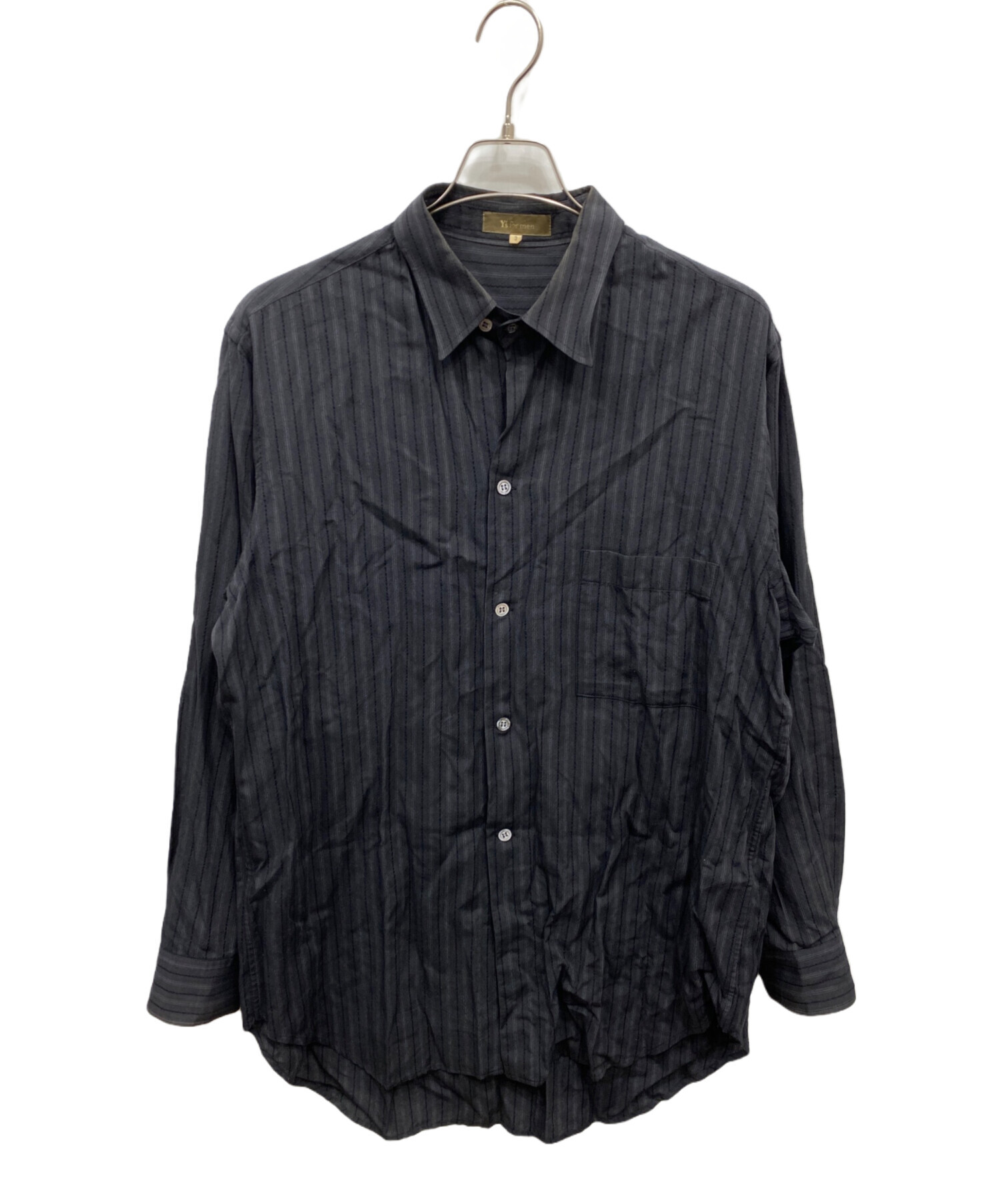 中古・古着通販】Y's for men (ワイズフォーメン) ストライプシャツ