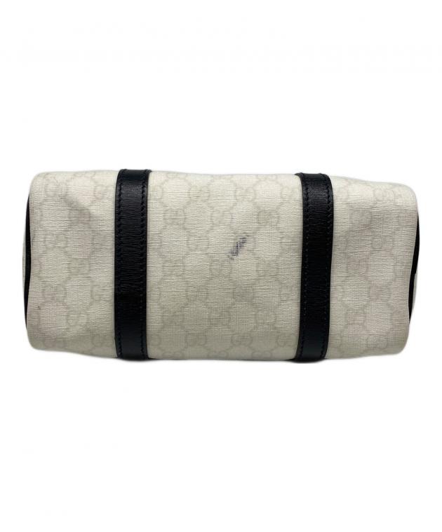 中古・古着通販】GUCCI (グッチ) ミニボストンバッグ ホワイト