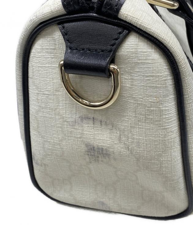 中古・古着通販】GUCCI (グッチ) ミニボストンバッグ ホワイト