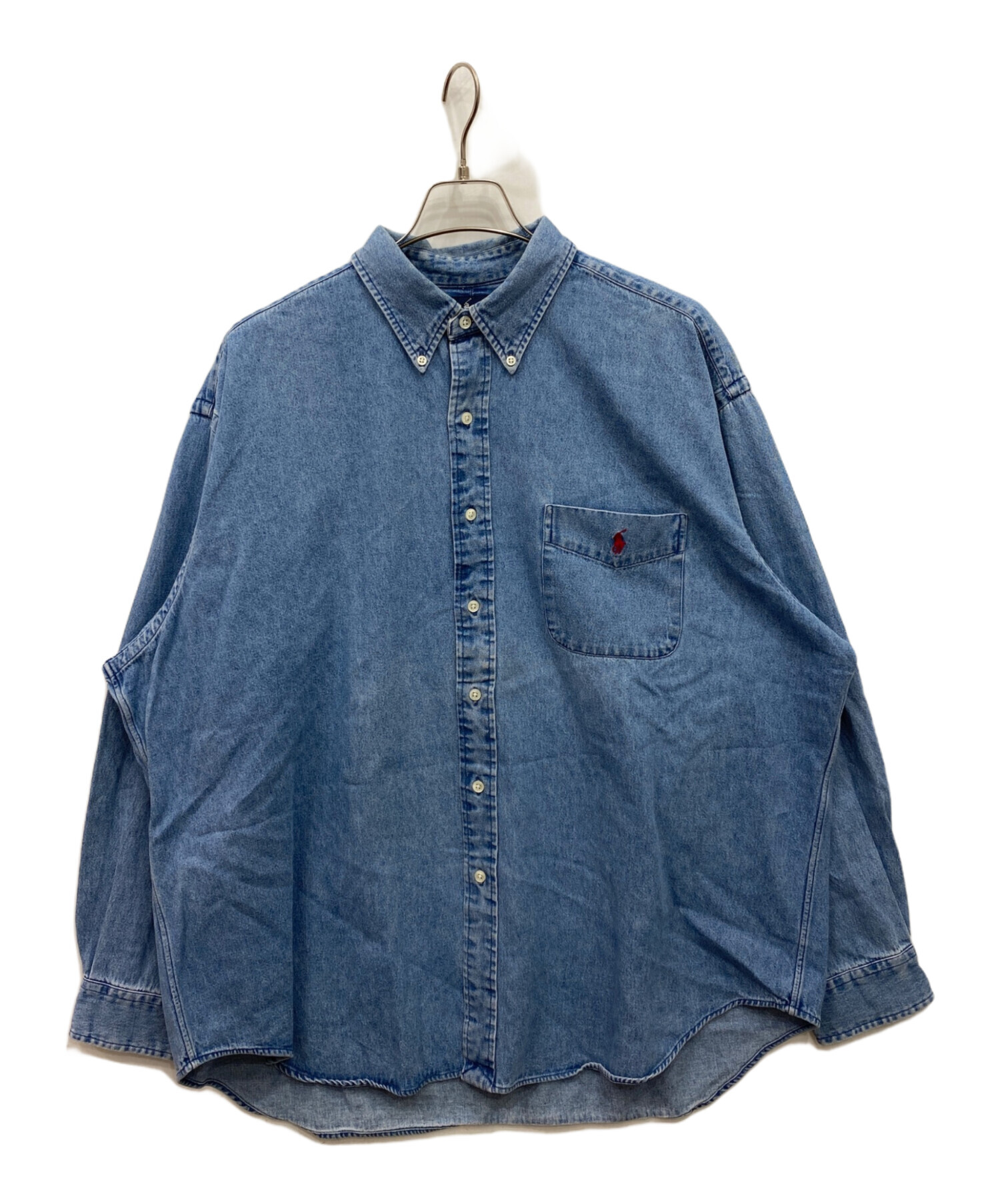 中古・古着通販】RALPH LAUREN (ラルフローレン) 90sデニムシャツ