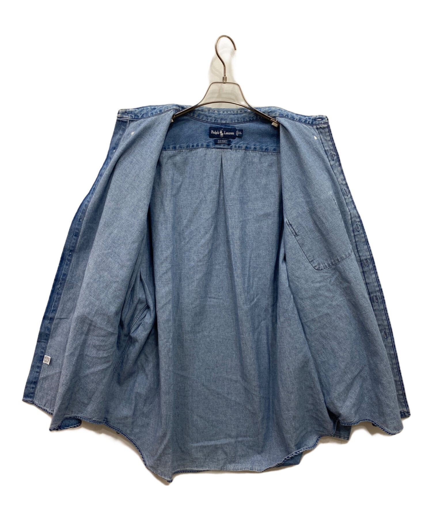 中古・古着通販】RALPH LAUREN (ラルフローレン) 90sデニムシャツ