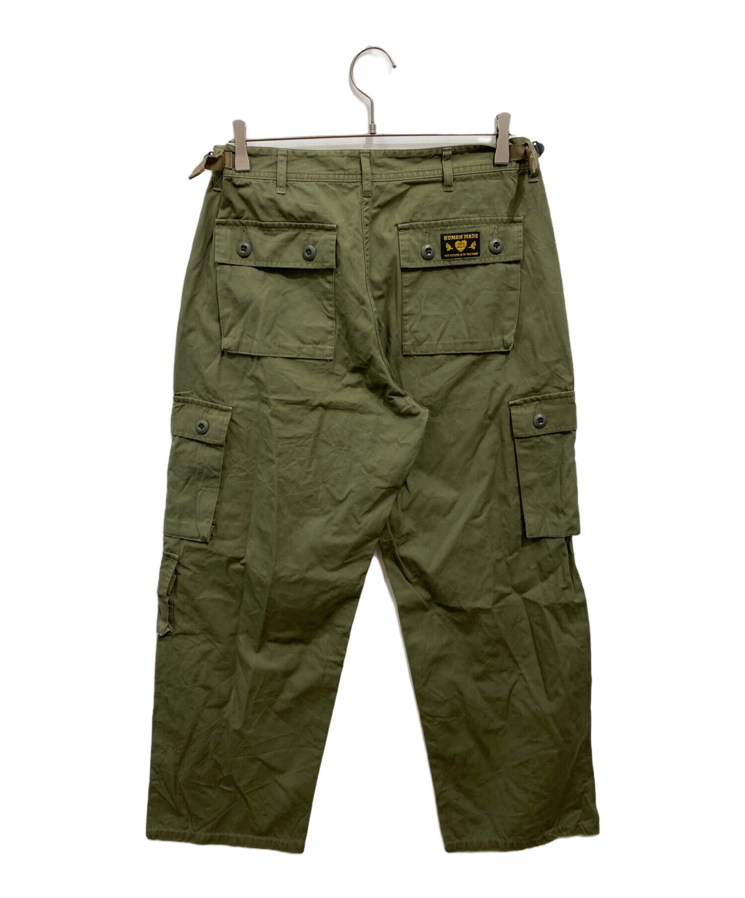 中古・古着通販】HUMAN MADE (ヒューマンメイド) CARGO PANTS カーキ