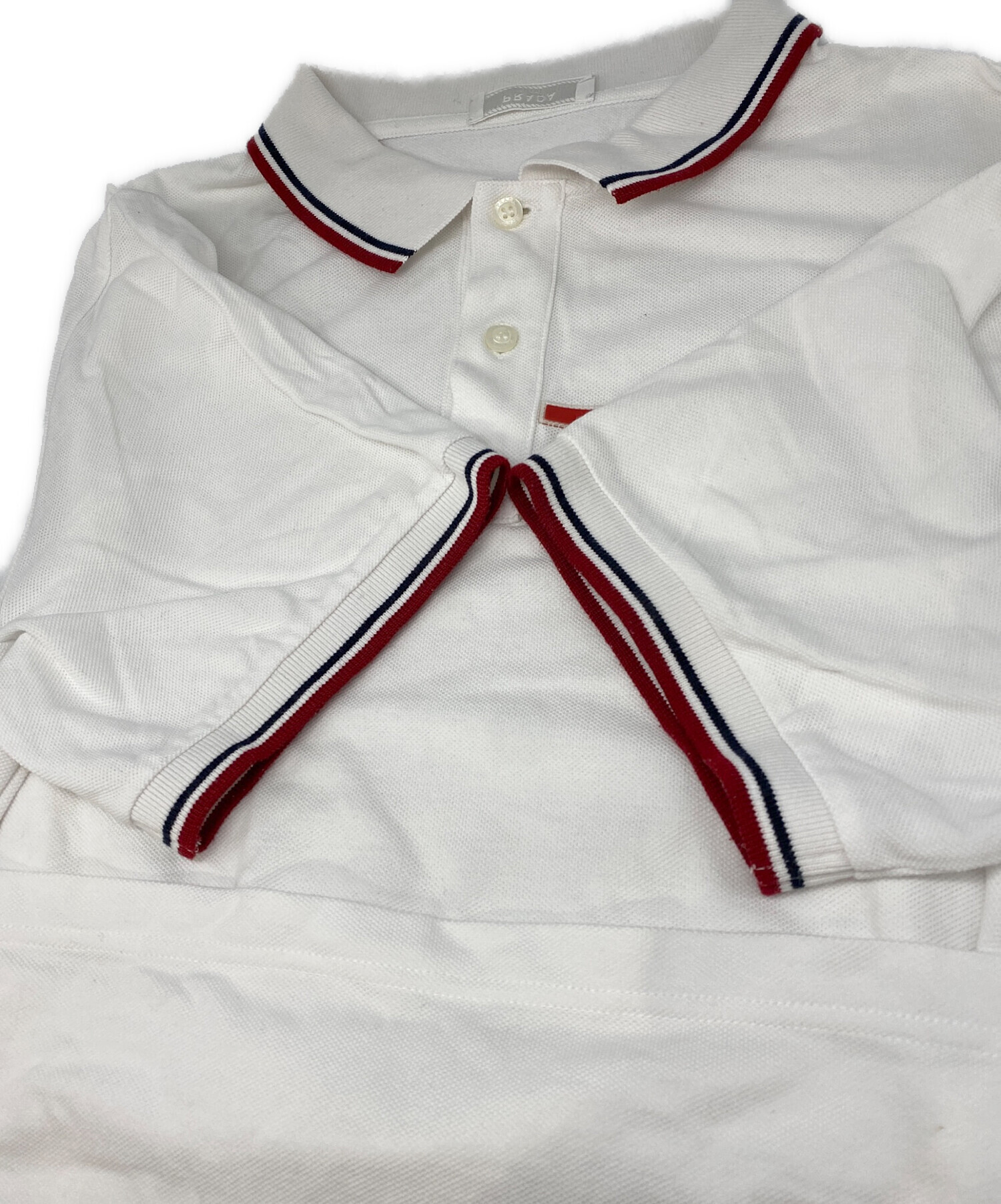 中古・古着通販】PRADA (プラダ) ポロシャツ ホワイト サイズ:3XL