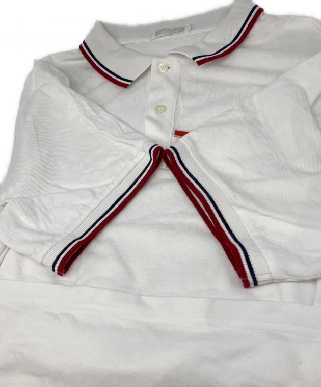 中古・古着通販】PRADA (プラダ) ポロシャツ ホワイト サイズ:3XL