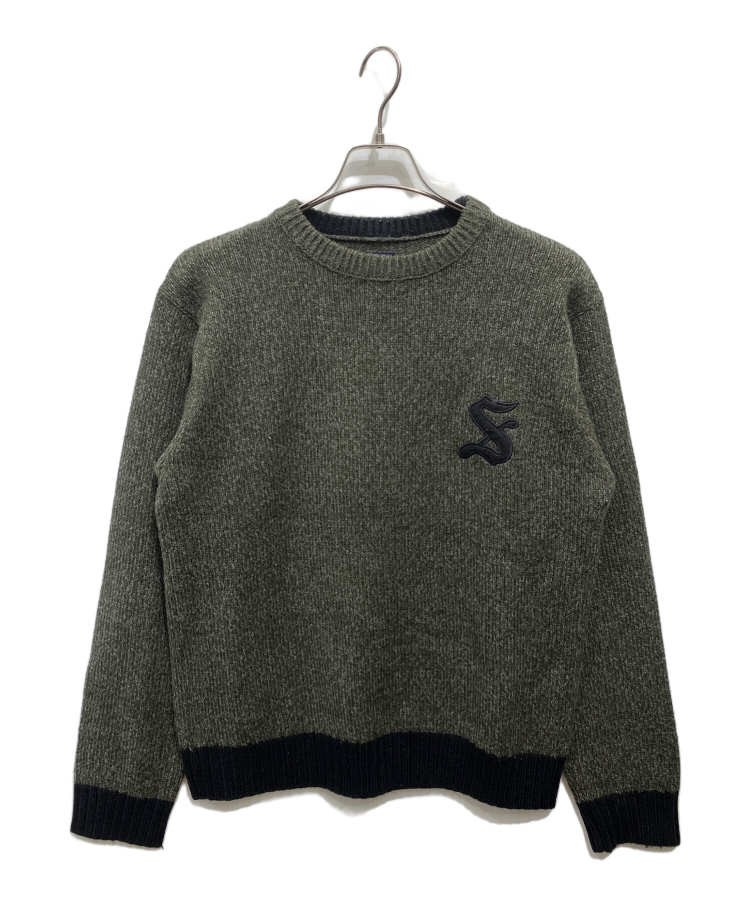 中古・古着通販】stussy (ステューシー) 90'sクルーネックニット