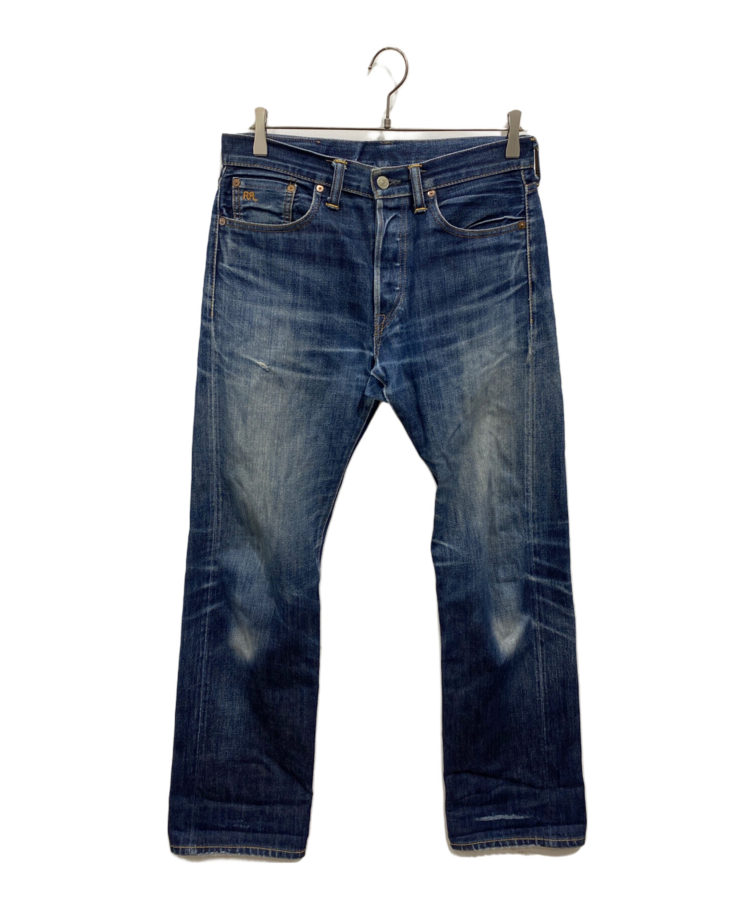 中古・古着通販】RRL (ダブルアールエル) STRAIGHT LEG JEANS
