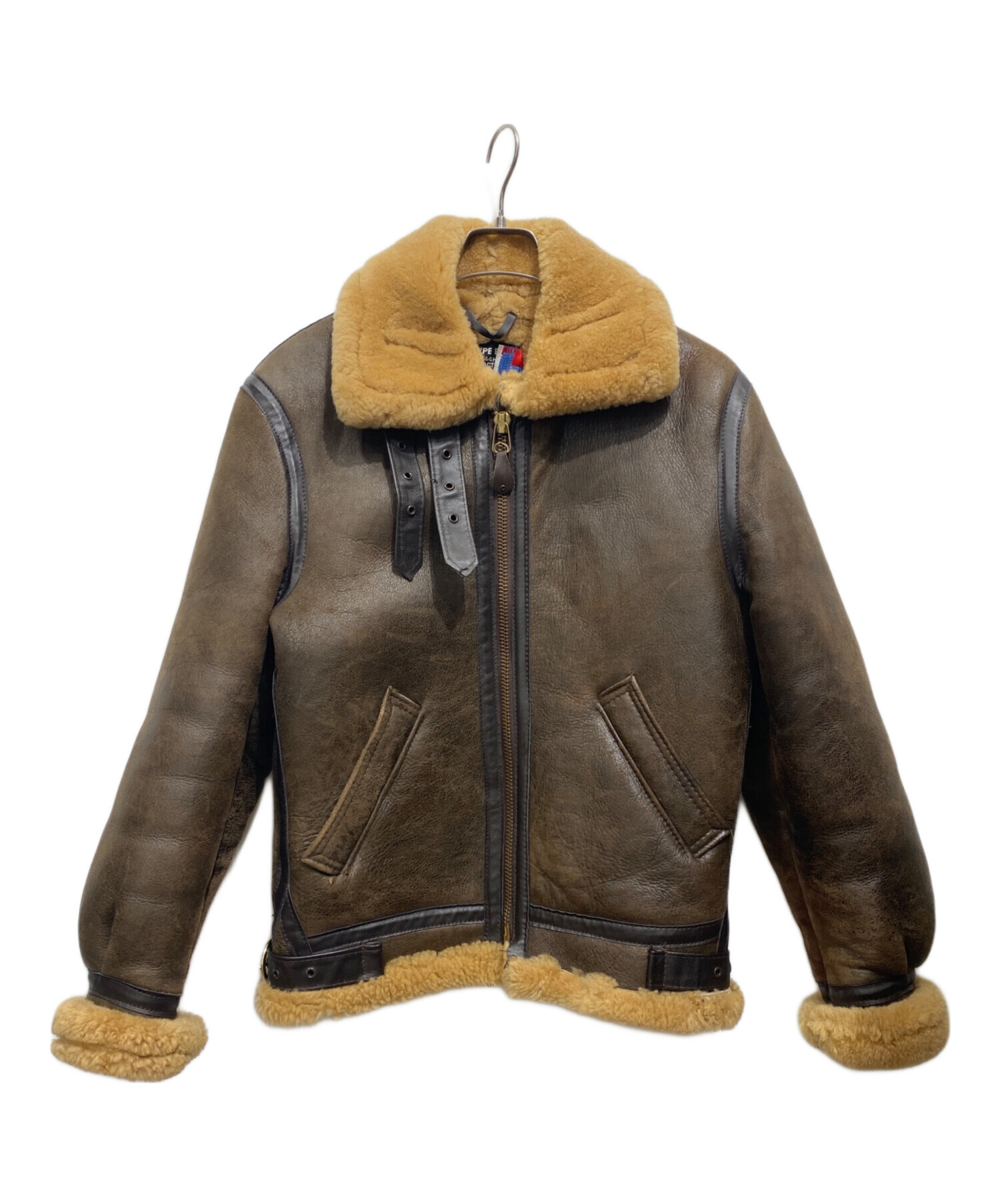 中古・古着通販】Schott (ショット) B3フライトジャケット ブラウン