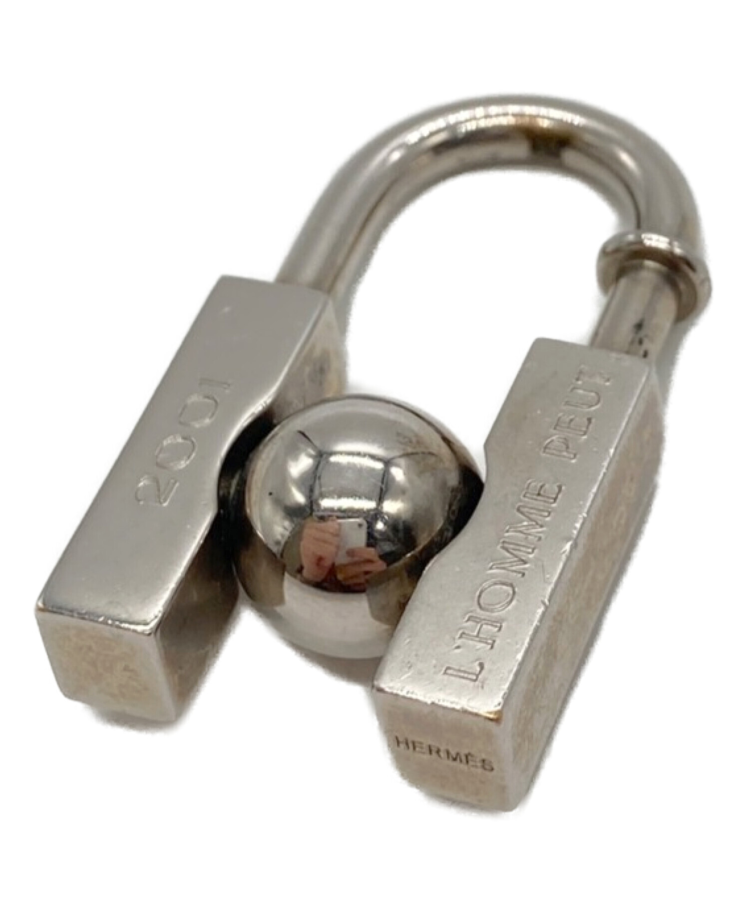 HERMES 南京錠 64 シルバー 【公式通販】