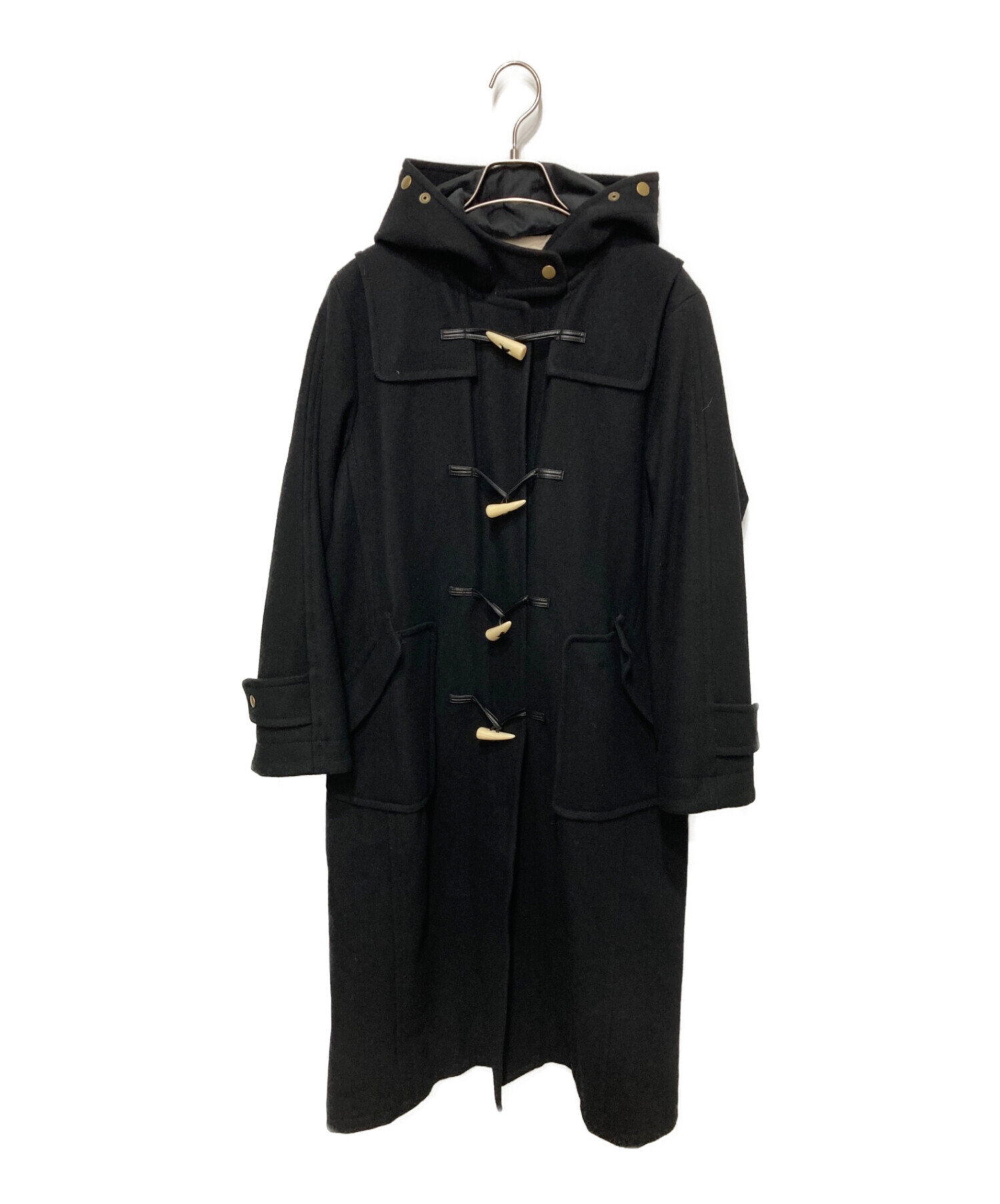 foufou the duffle coat ザ ダッフルコート 中古・古着通販】foufou (フーフー) the duffle coat ブラック サイズ