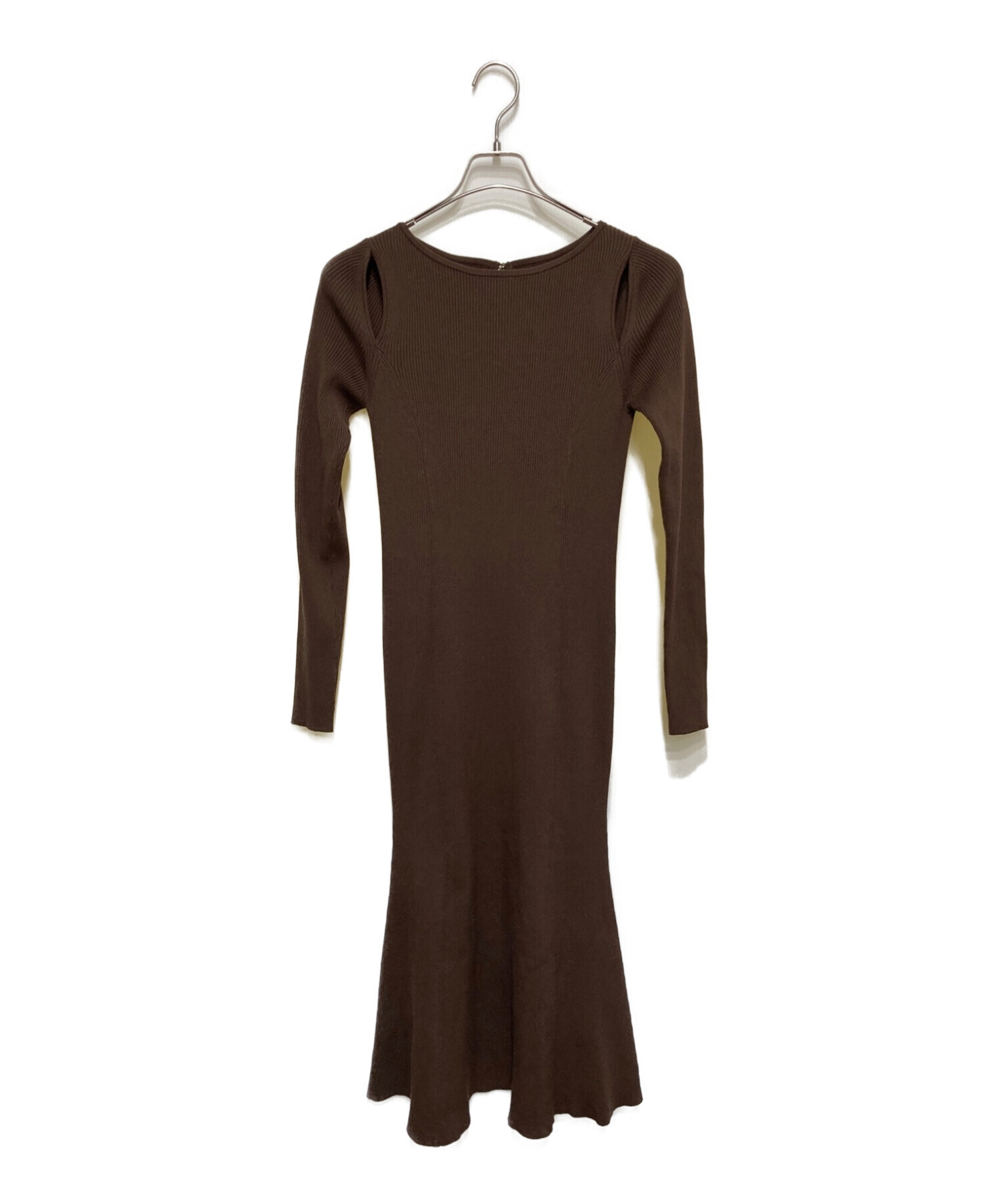 中古・古着通販】Noble (ノーブル) アームスリットマーメイドニット  