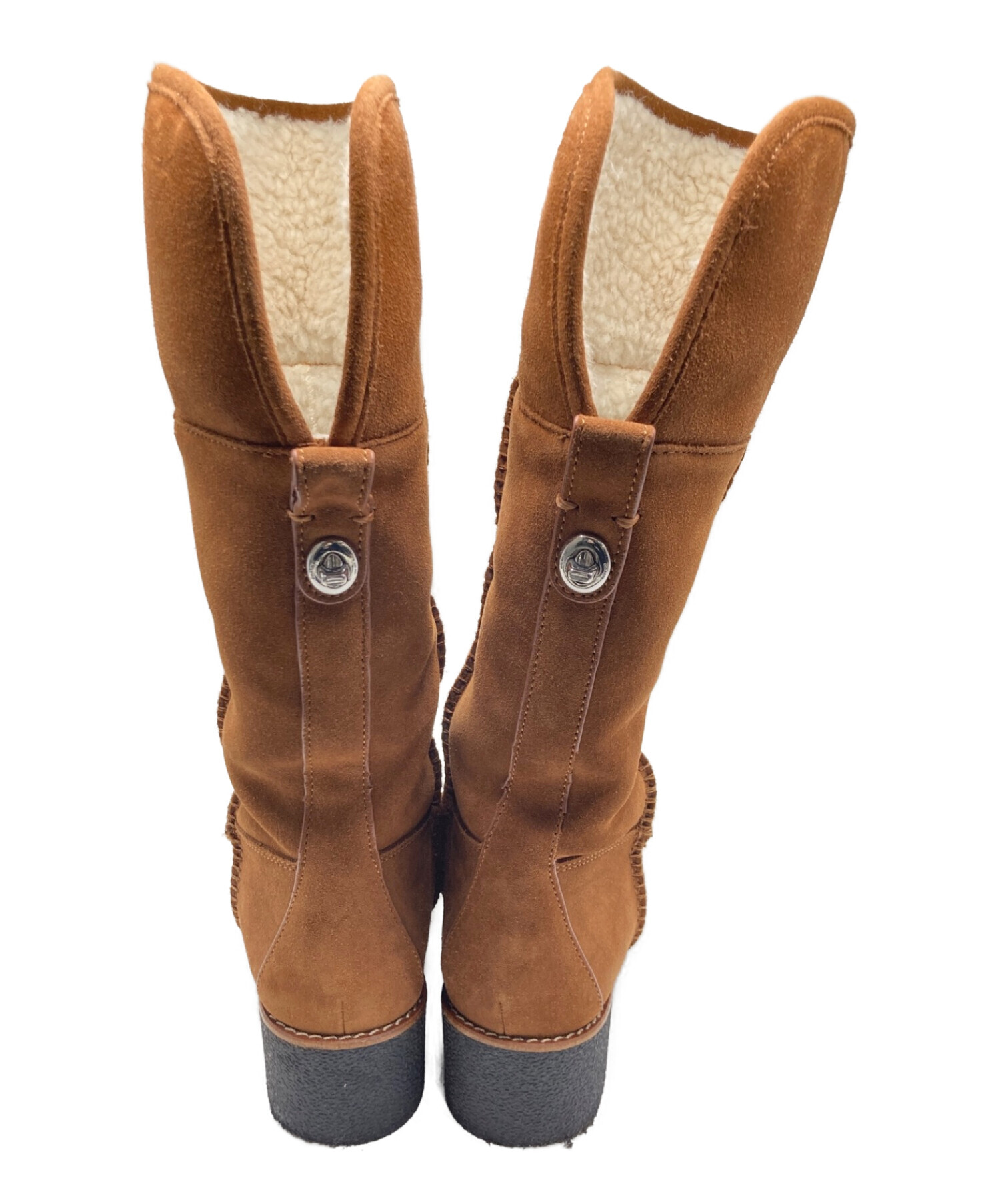 coach ムートンブーツ