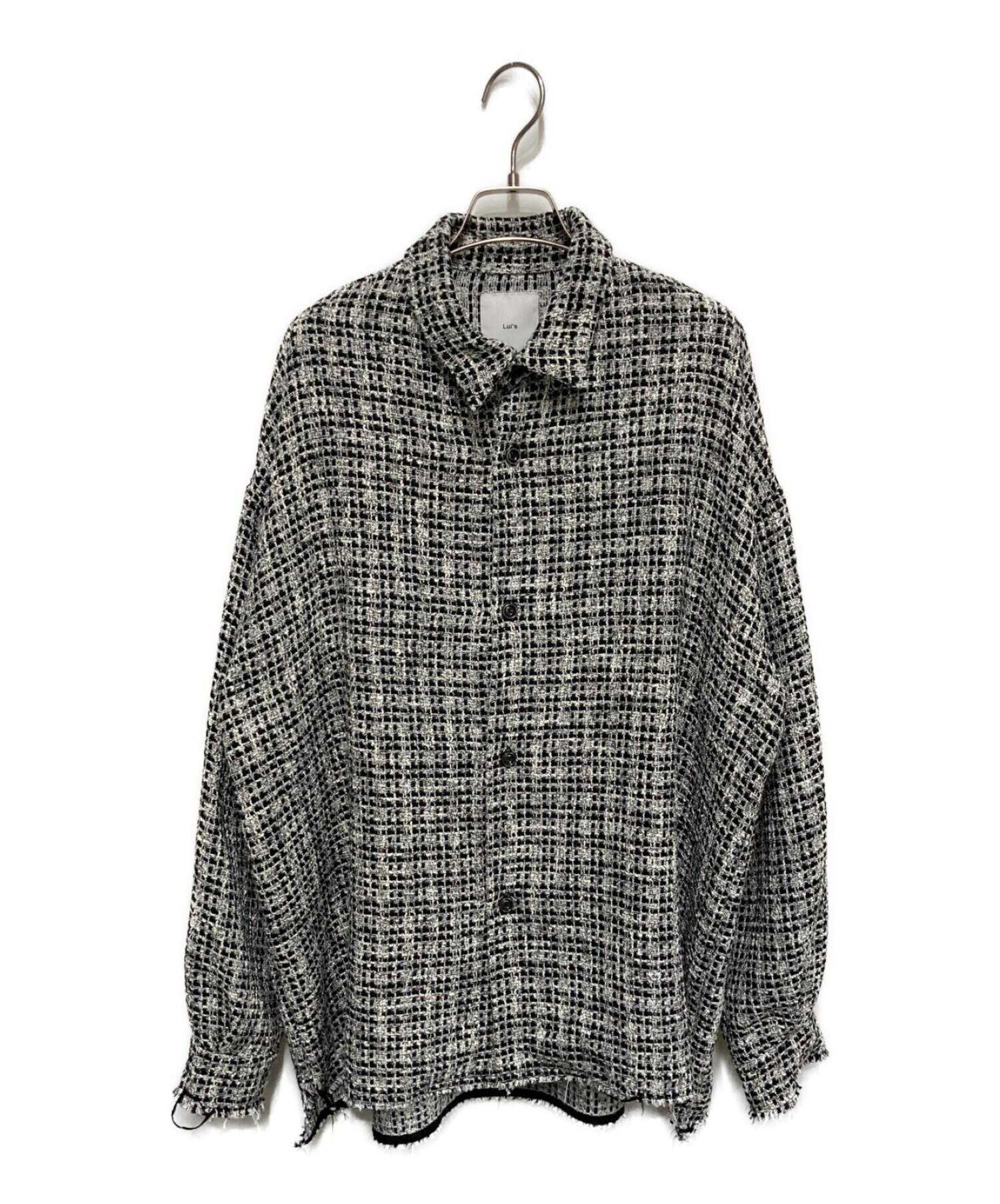 Lui's(ルイス)25SS FINEツイードシャツ FINEツイードシャツ | Lui's(ルイス)メンズ | PAL CLOSET(パル