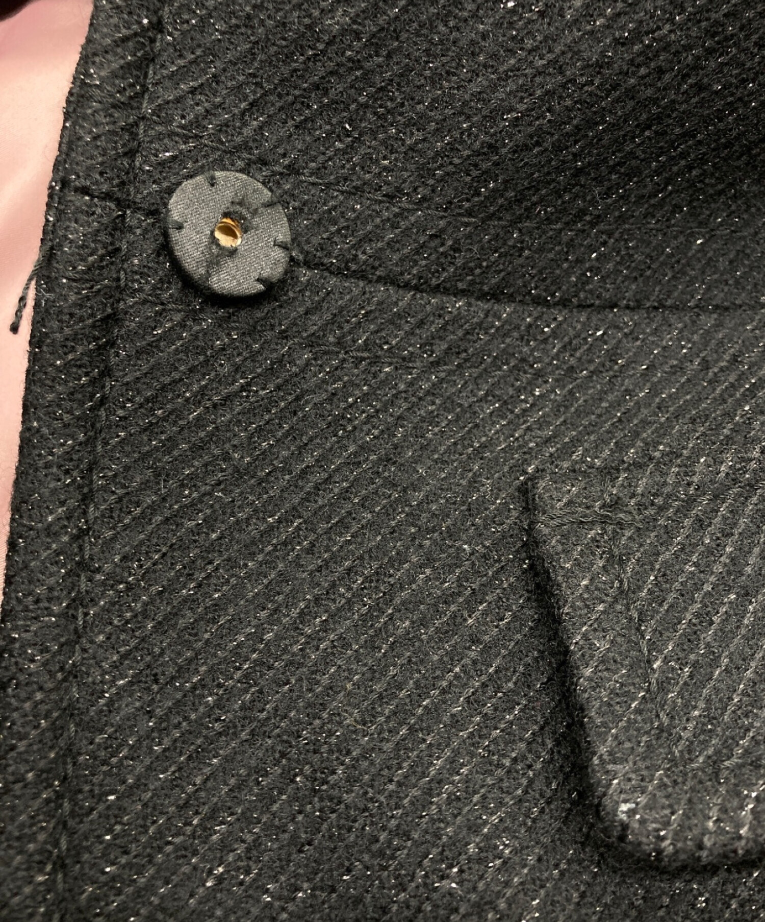 中古・古着通販】Kate Spade (ケイトスペード) ウールコート ブラック