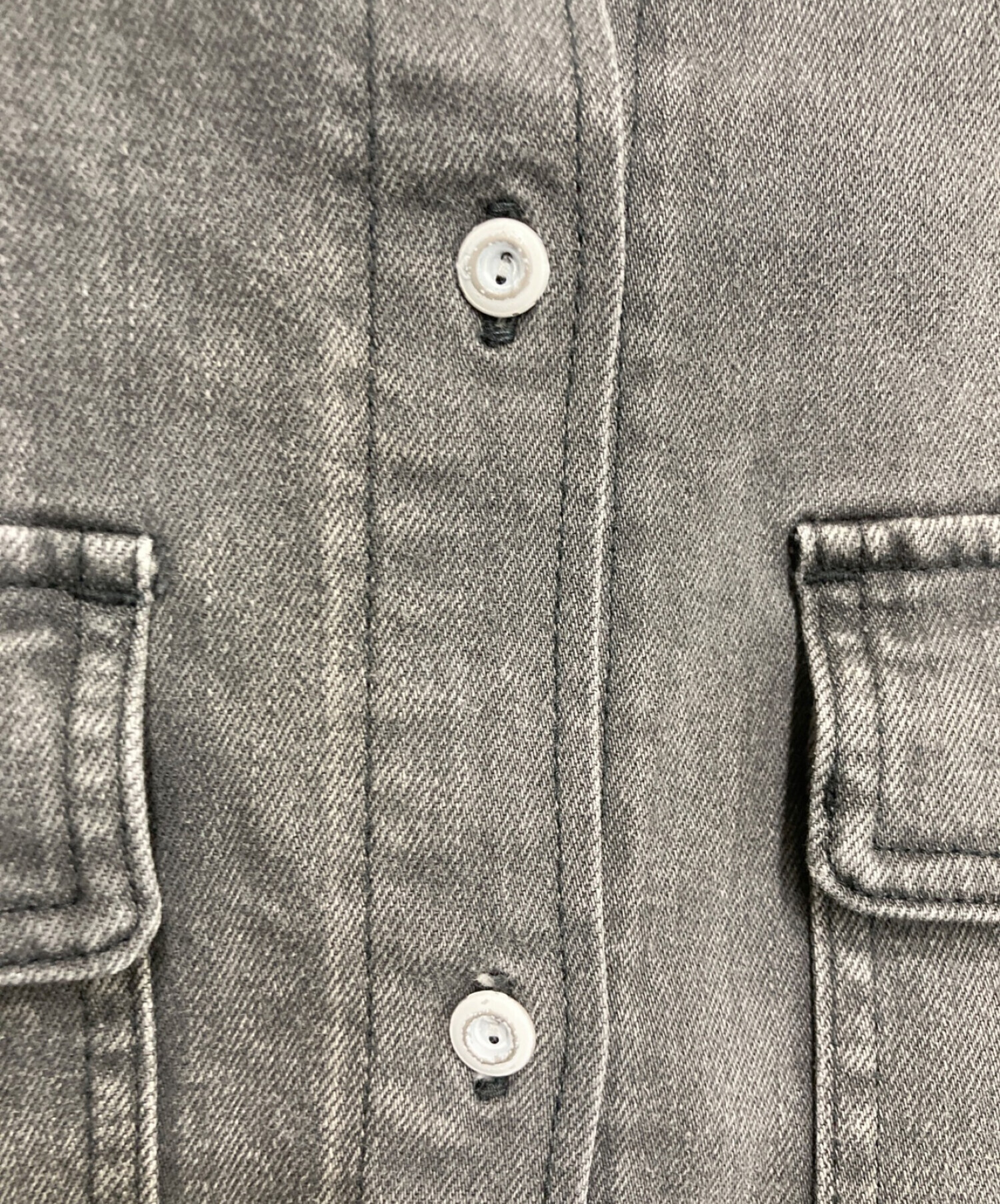 中古・古着通販】Healthy DENIM (ヘルシーデニム) デニムシャツ グレー