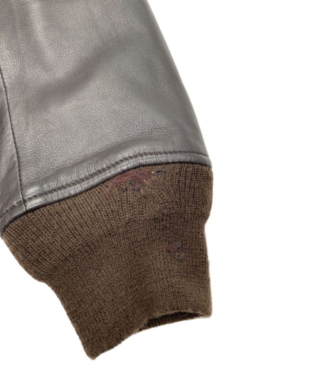 極美品 WTAPS A-2 ラムレザー レザージャケット ジップアップブルゾン 2460667677.jpg?1733995361