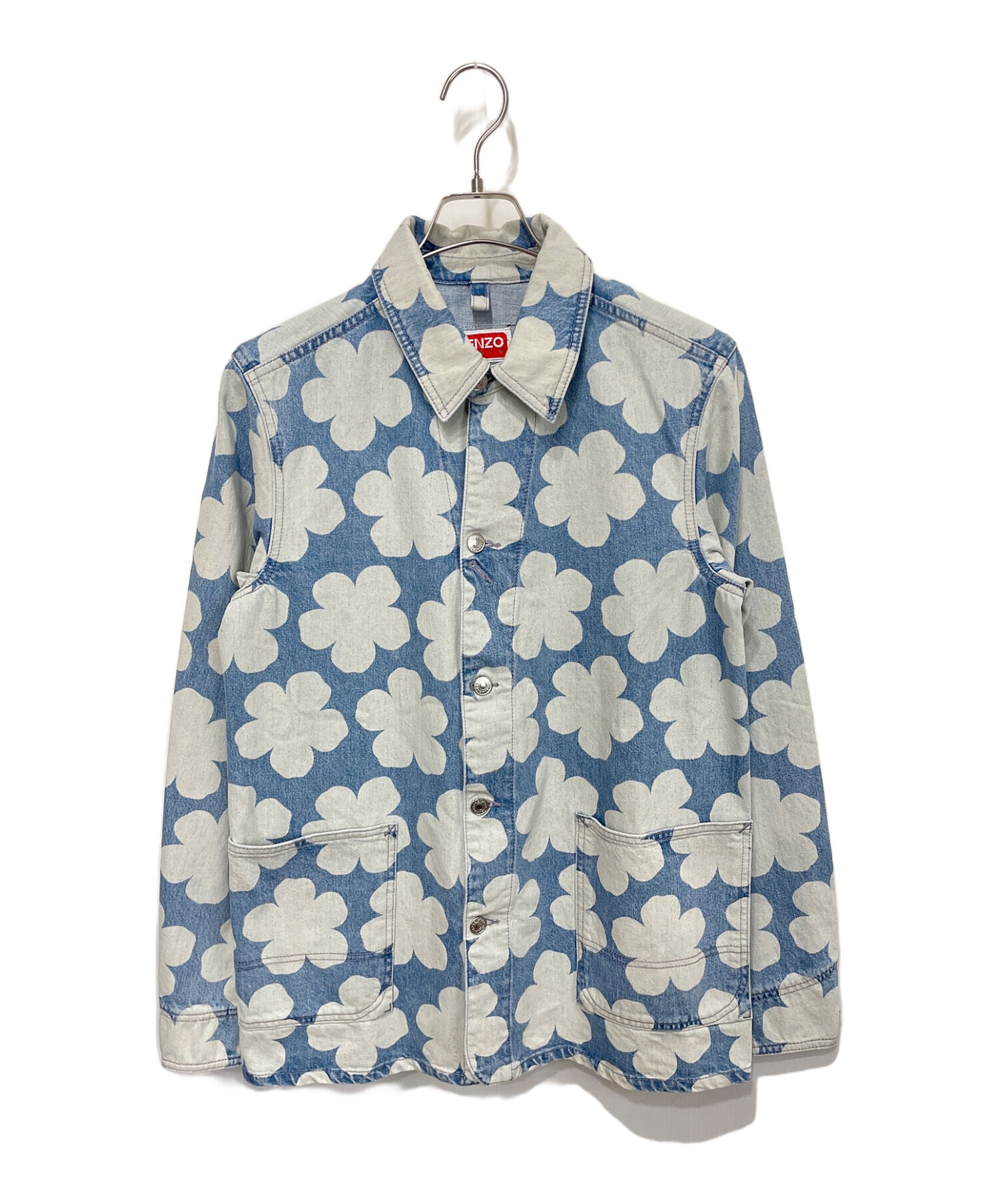 ジャケット・アウター hana 中古・古着通販】KENZO (ケンゾー) HANA DOTS DENIM WORKWEAR JACKET