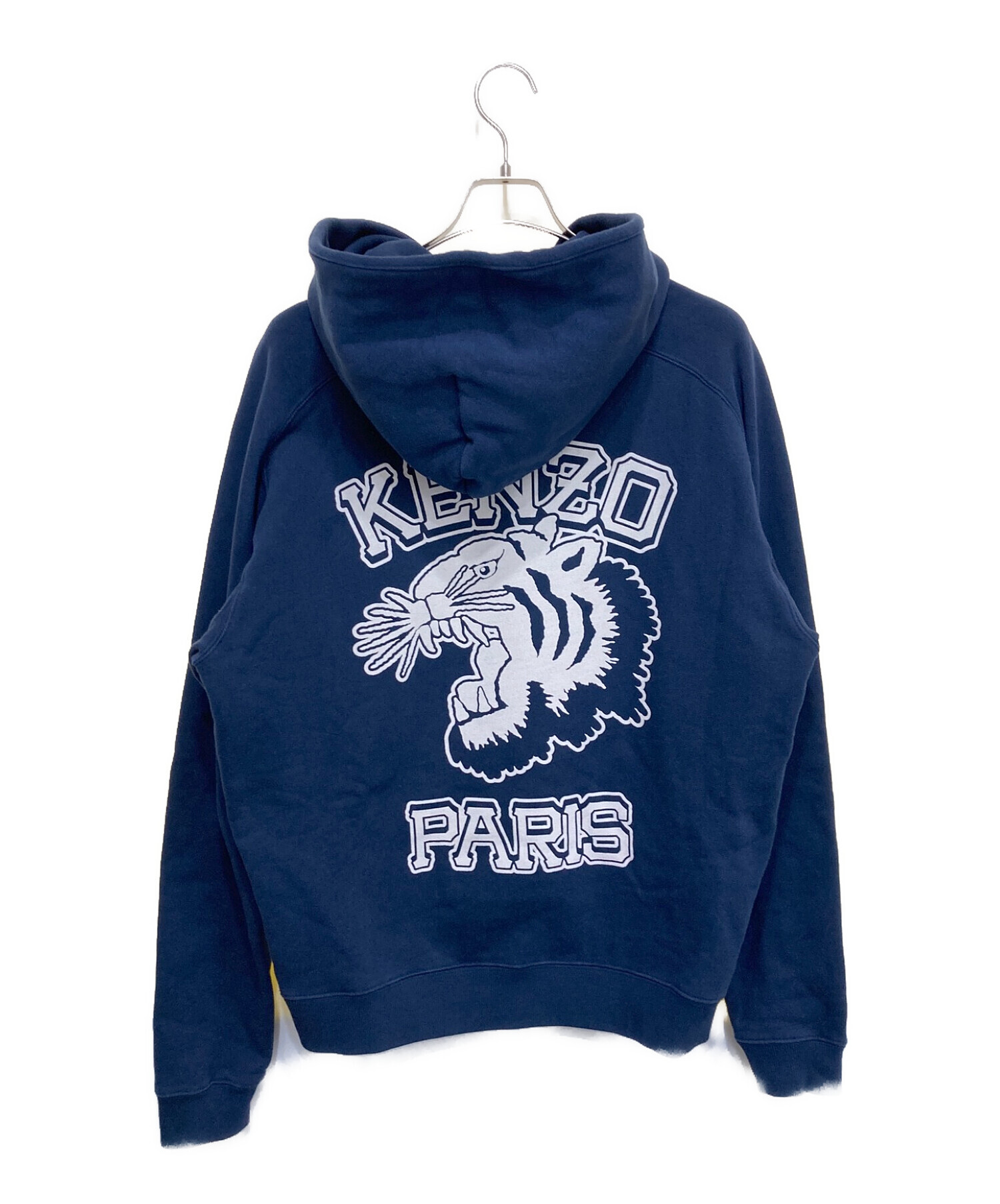 中古・古着通販】KENZO (ケンゾー) SEASONAL GRAPHIC HOODIE ネイビー  