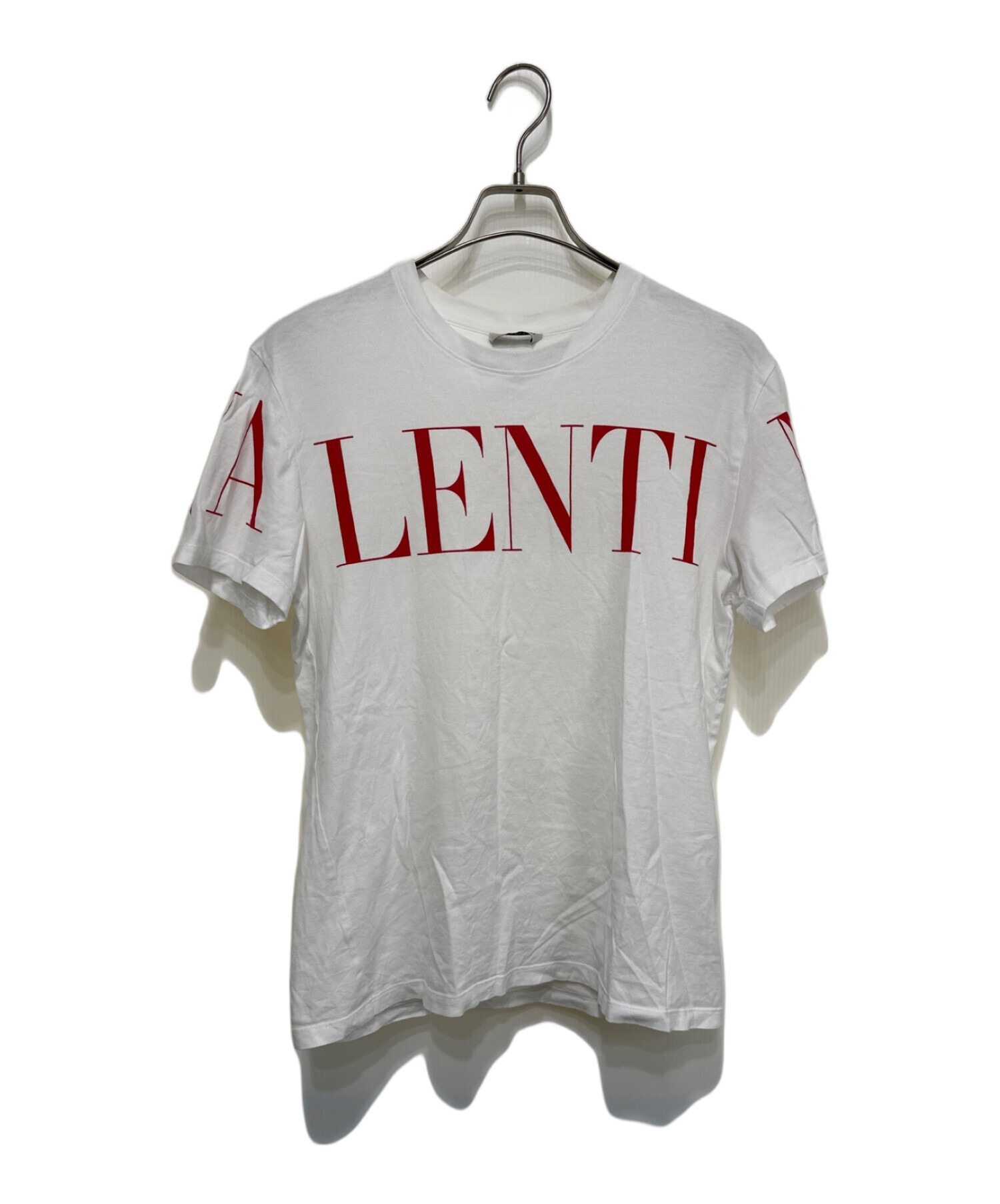 中古・古着通販】VALENTINO (ヴァレンティノ) ロゴTシャツ ホワイト