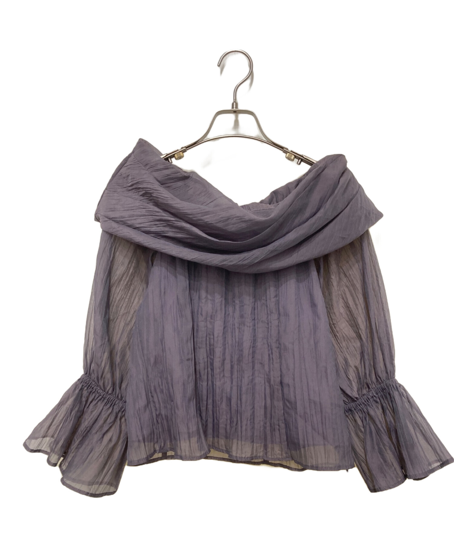 スナイデル✿ฺ。 中古・古着通販】Snidel (スナイデル) オフショルワッシャー