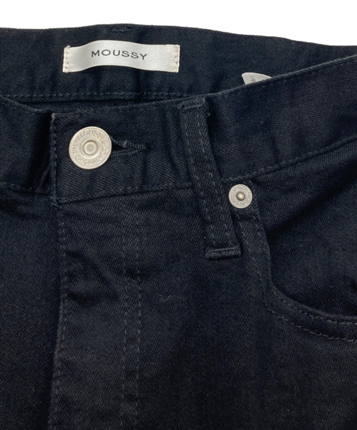 中古・古着通販】moussy (マウジー) HW Rebirth FLARE ブラック サイズ