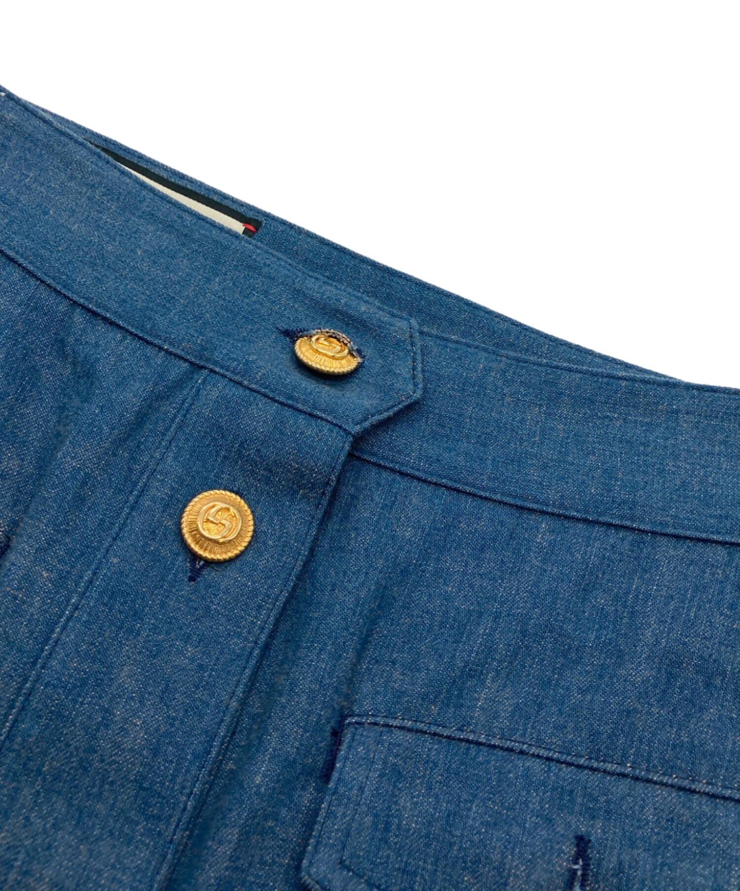 【中古美品】GUCCI ディズニーコラボ デニムスカート サイズ38 中古美品】GUCCI ディズニーコラボ デニムスカート サイズ38 - メルカリ