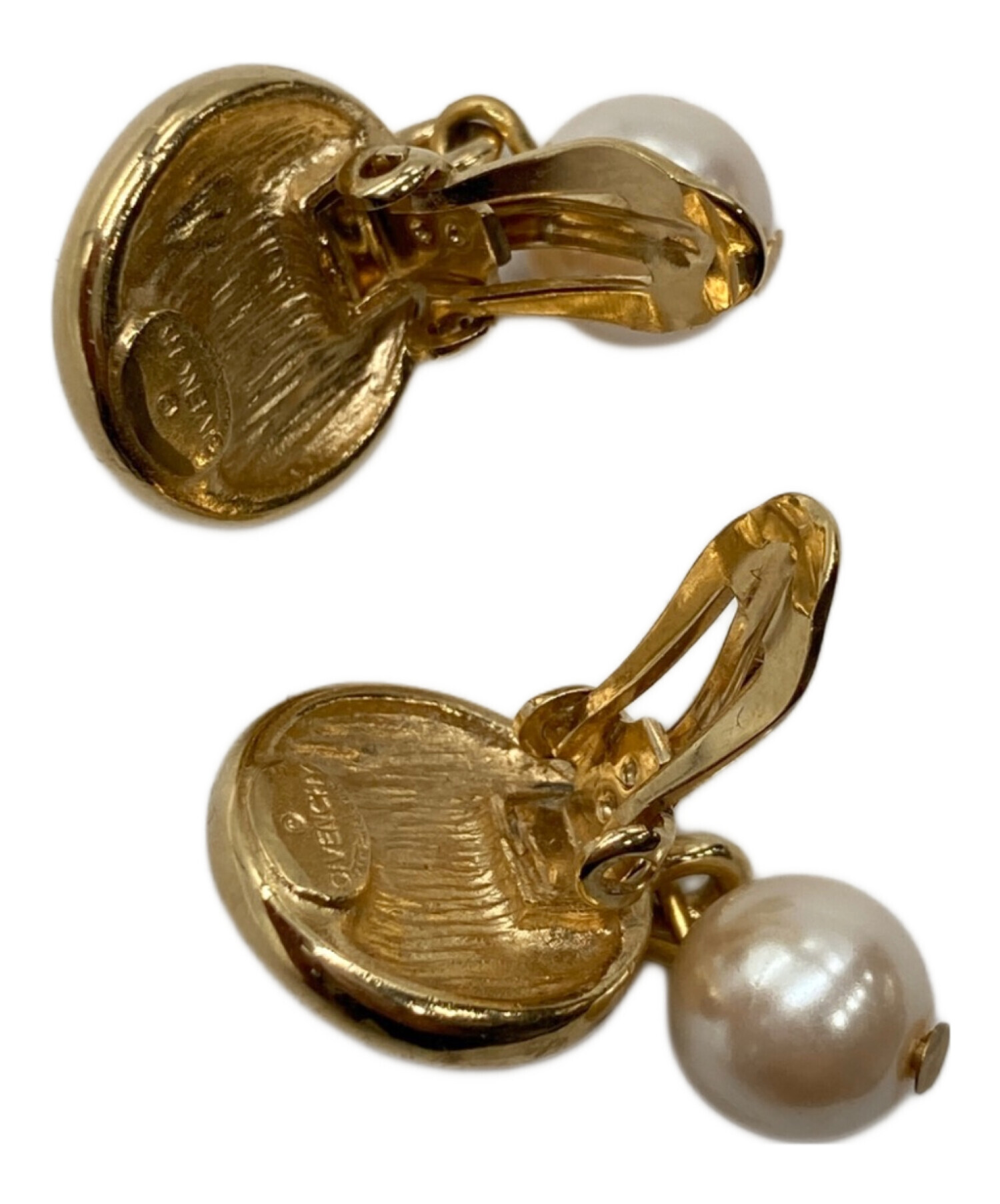 中古・古着通販】GIVENCHY (ジバンシィ) フェイクパールイヤリング