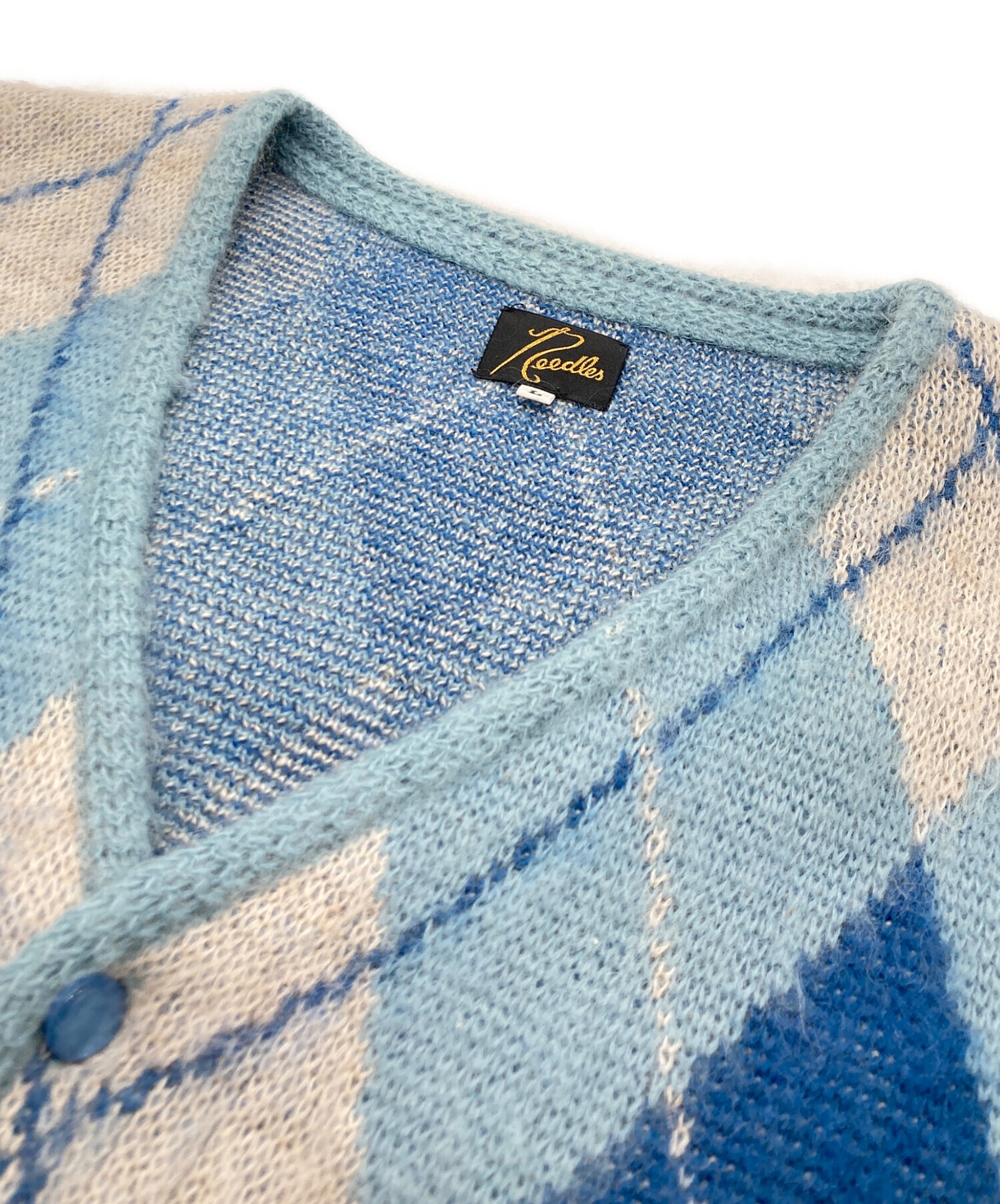 中古・古着通販】Needles (ニードルズ) Mohair Cardigan - Argyle