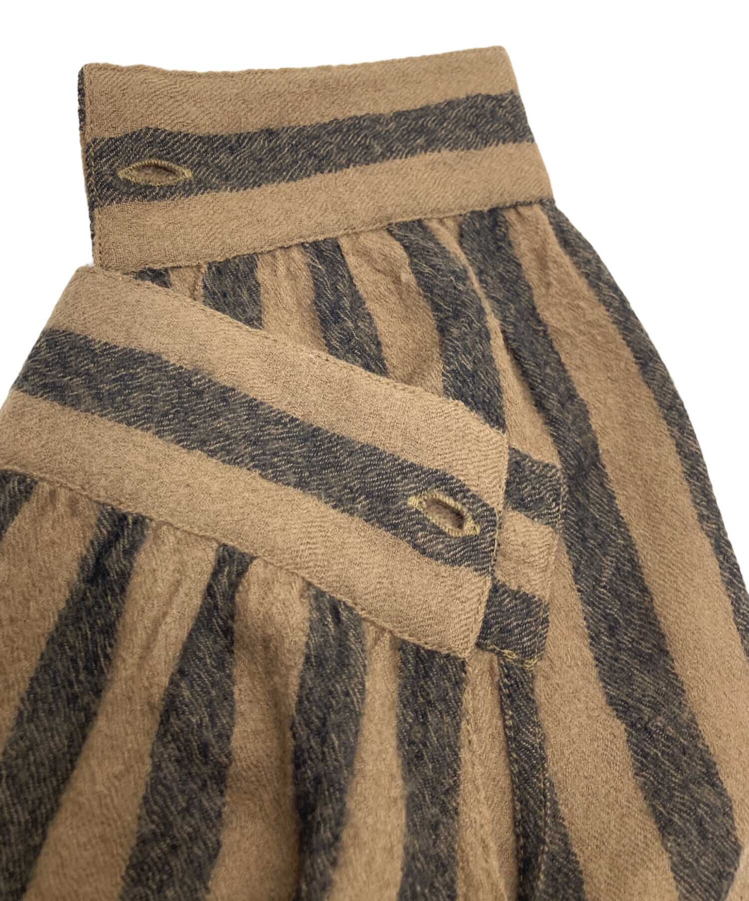 中古・古着通販】maison de soil (メゾンドソイル) ウールストライプ