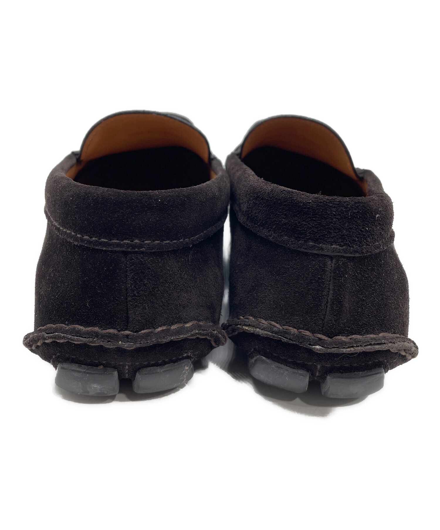 中古・古着通販】PRADA (プラダ) ドライビングシューズ ブラウン 中古・古着通販】PRADA (プラダ) ドライビングシューズ ブラウン