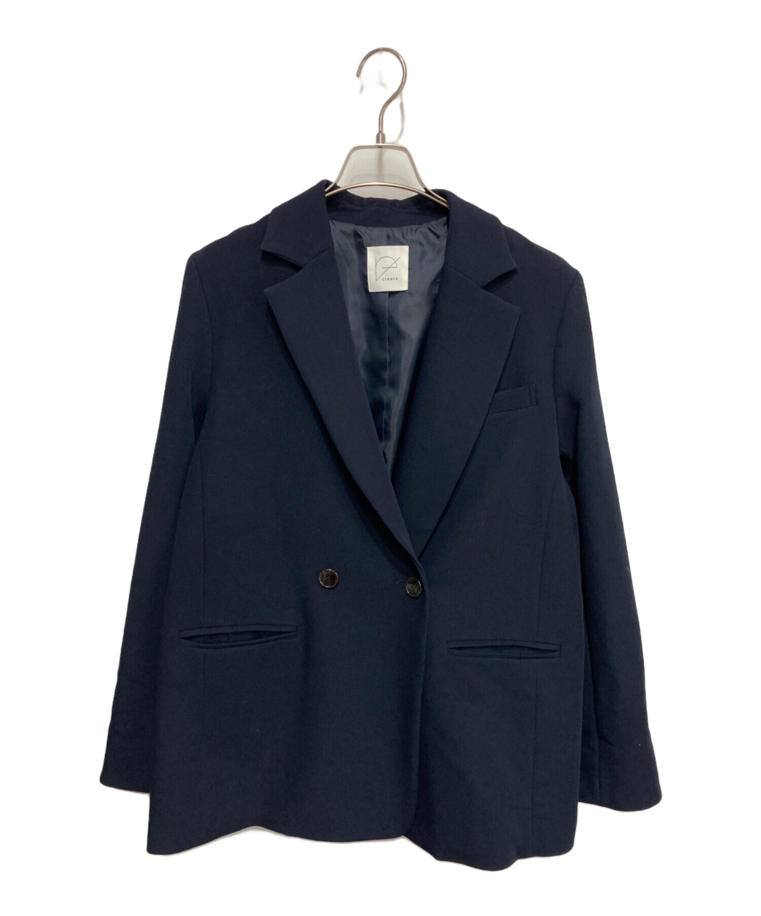 中古・古着通販】crewre (クルー) ダブルブレストツイル 中古・古着通販】crewre (クルー) ダブルブレストツイル
