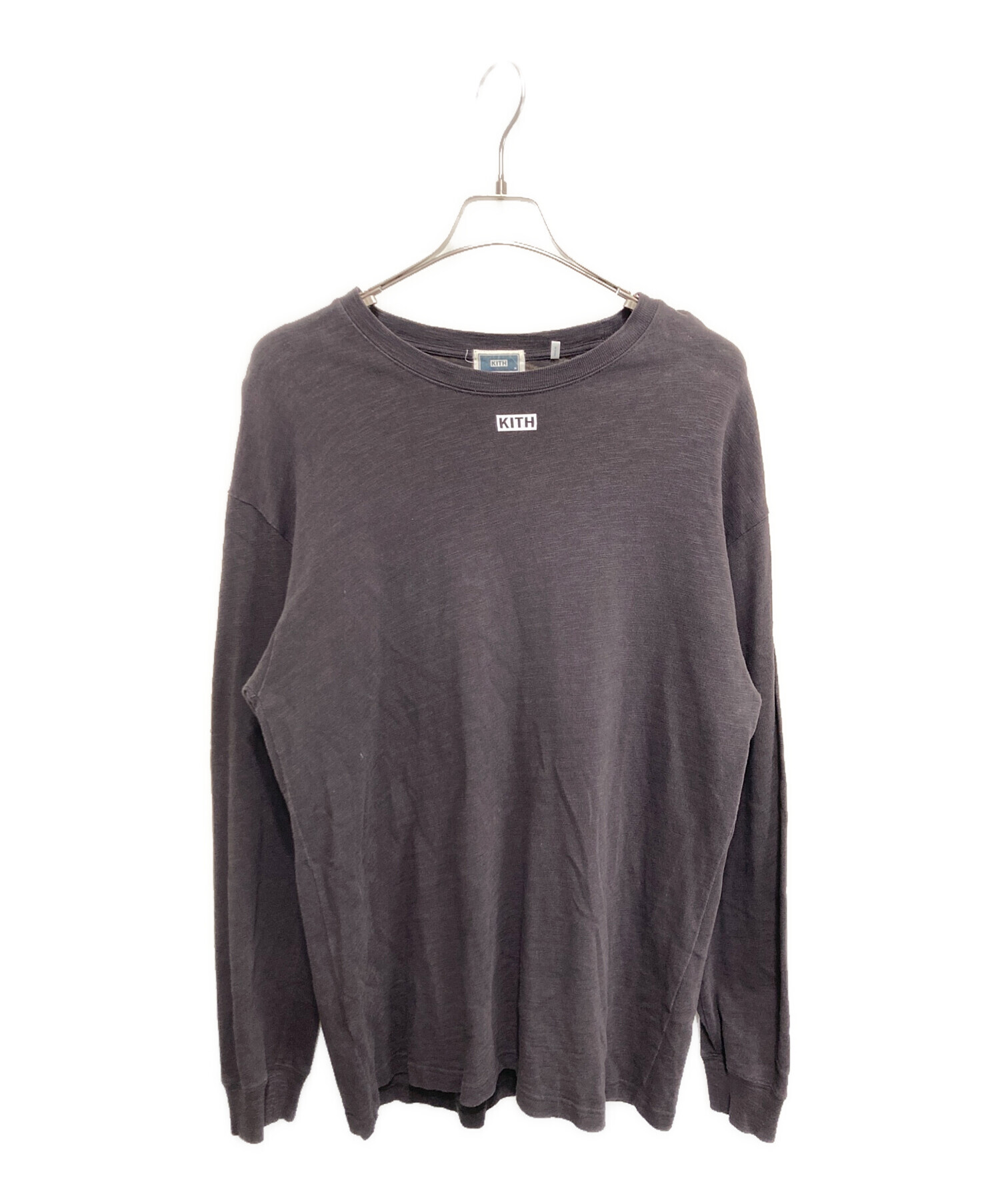 中古・古着通販】KITH (キス) 長袖Tシャツ ブラウン サイズ:M 