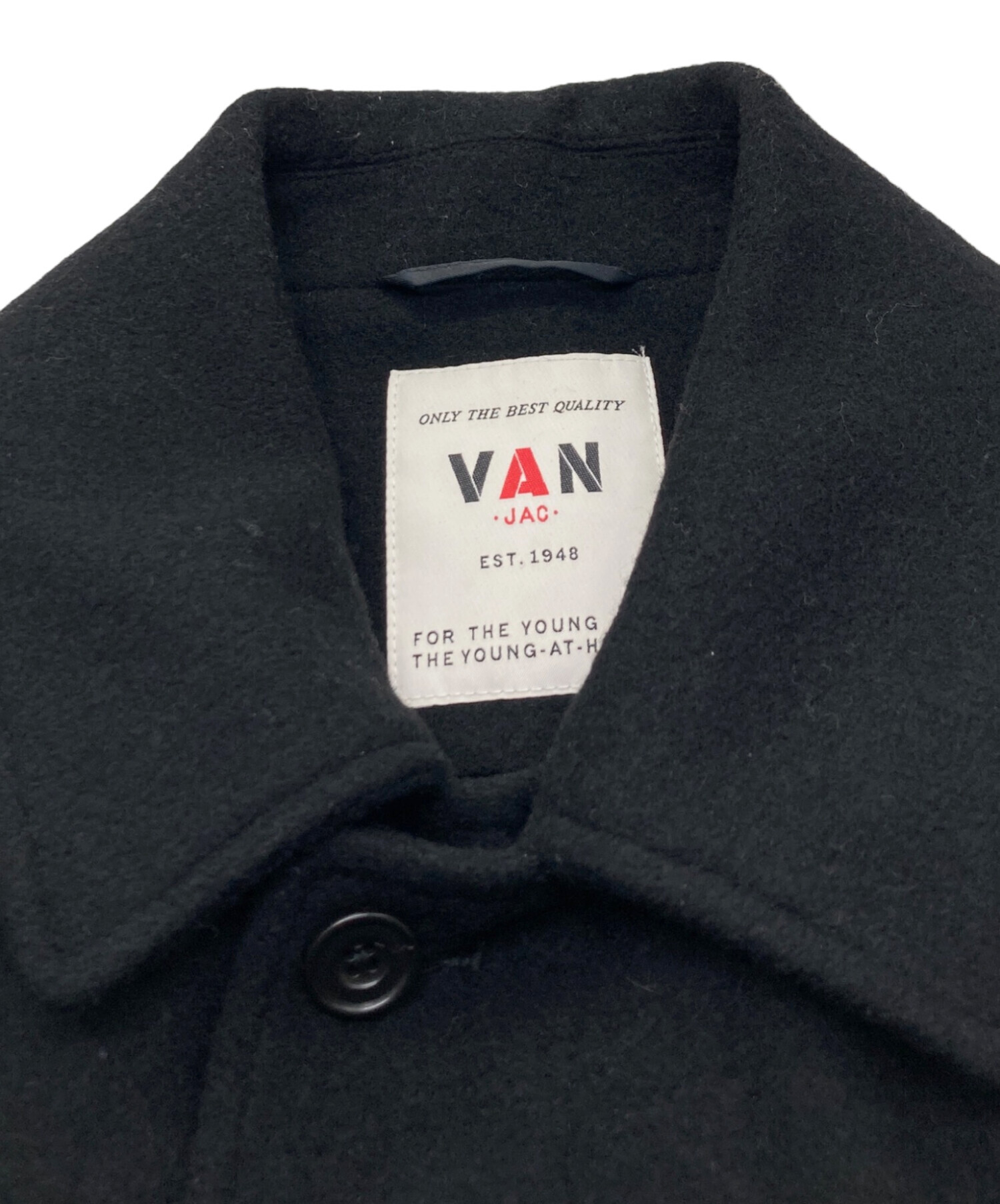 中古・古着通販】VAN JAC (ヴァン) ショートステンカラーコート