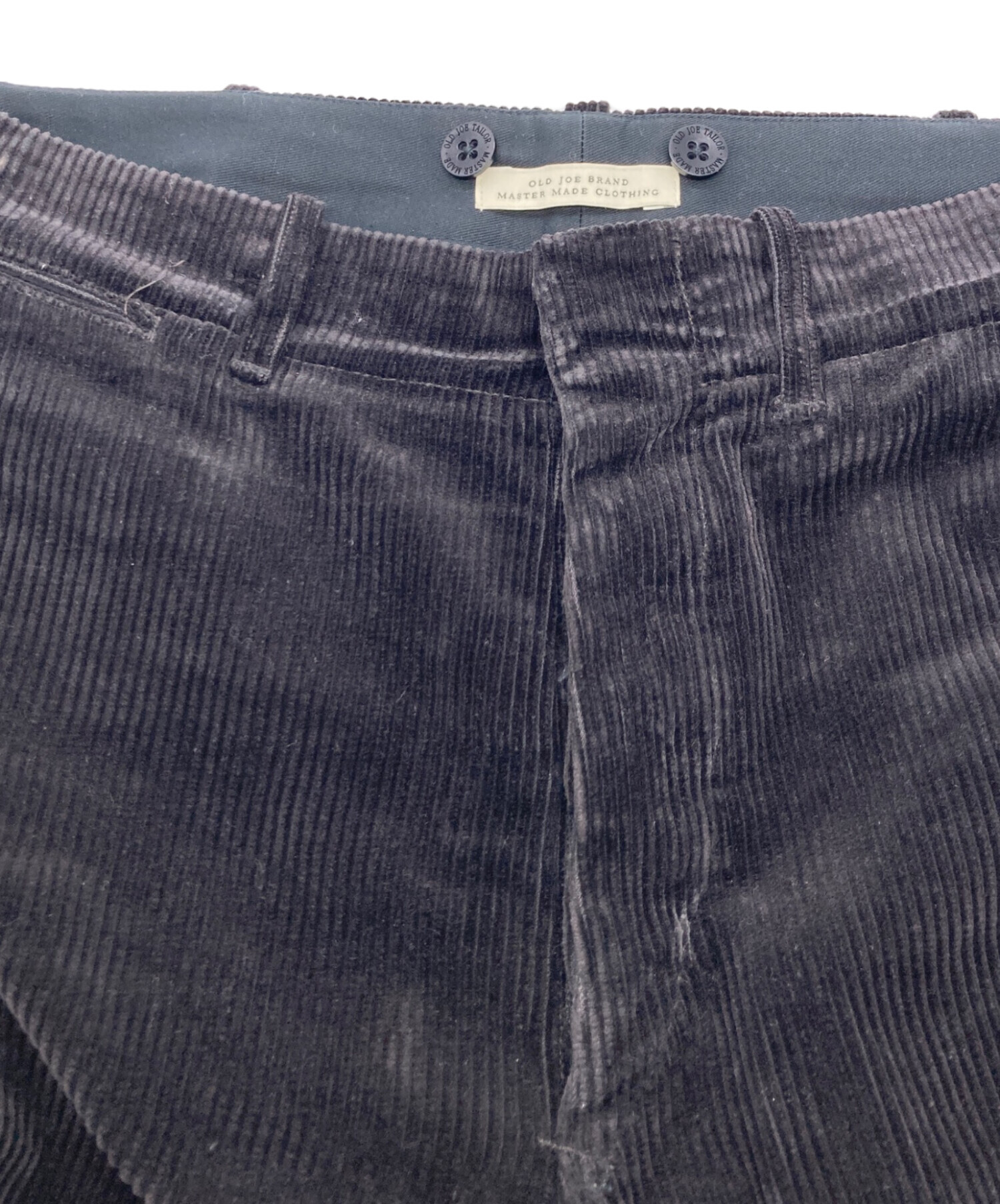 未使用 オールドジョー 242OJ-PT04 コーデュロイ パンツ 黒 W32 OLD