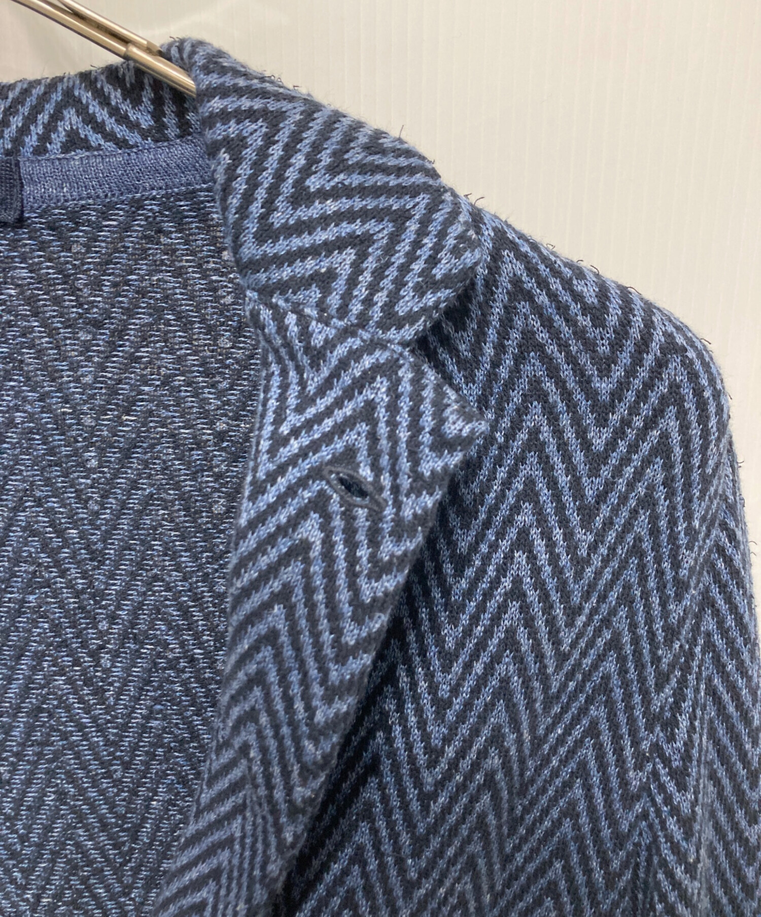 中古・古着通販】LARDINI (ラルディーニ) ヘリンボーンニット