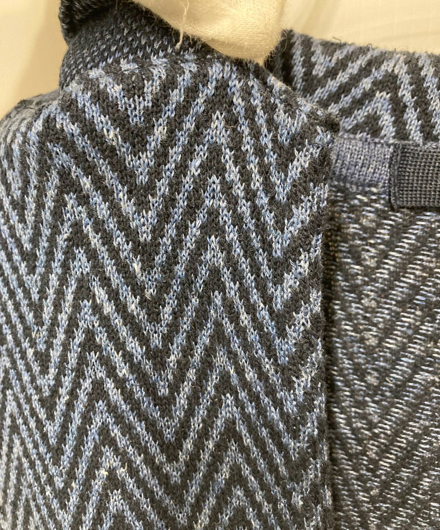 中古・古着通販】LARDINI (ラルディーニ) ヘリンボーンニット