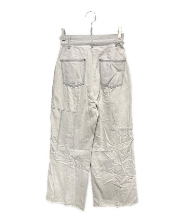 中古・古着通販】Hella (ヘラ) PATCHWORK DENIM ホワイト サイズ:S
