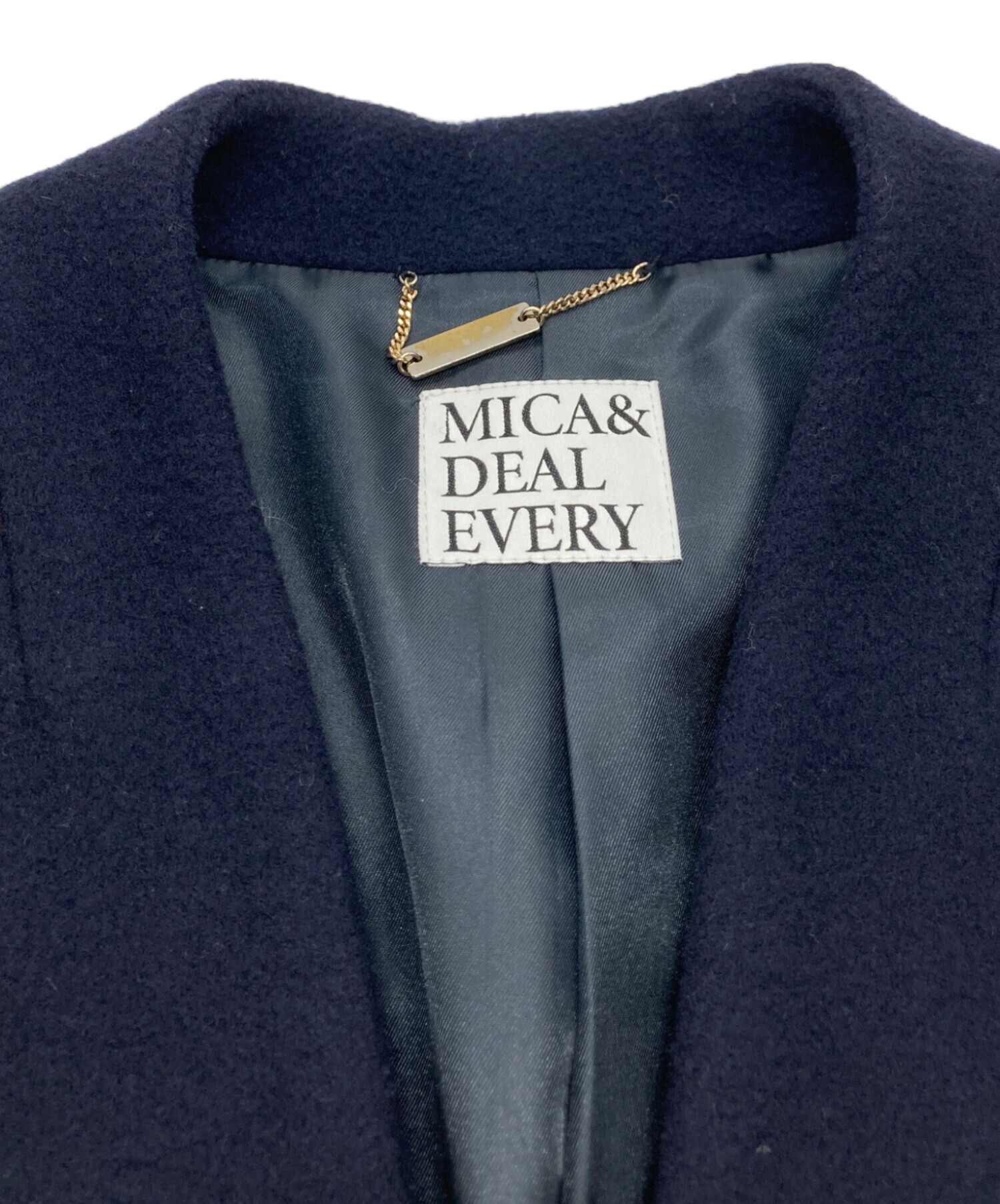 MICA & DEAL(マイカ＆ディール) コクーンミドルコート 中古・古着通販】MICA&DEAL (マイカ＆ディール) コクーンミドルコート