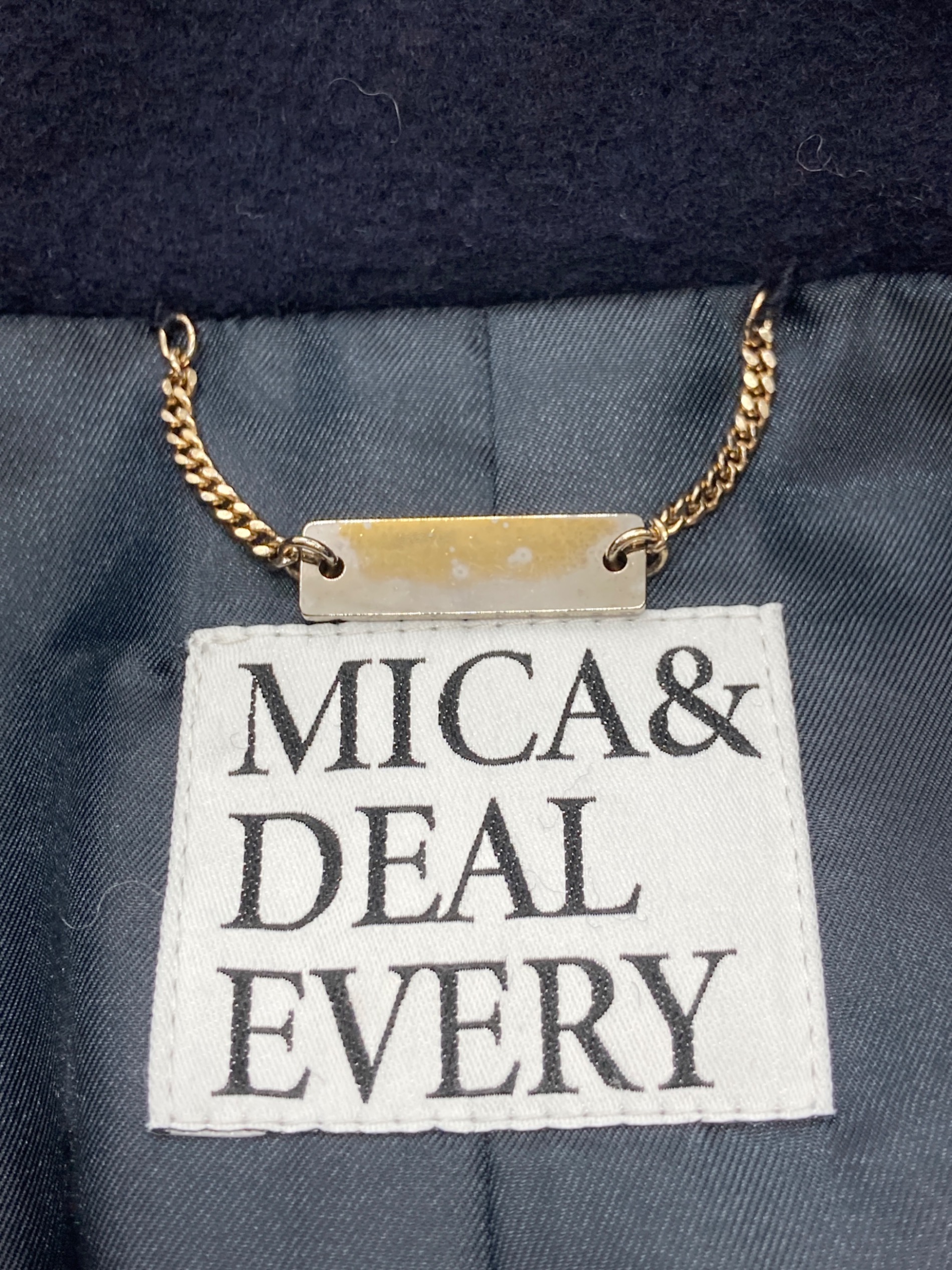 MICA & DEAL(マイカ＆ディール) コクーンミドルコート 中古・古着通販】MICA&DEAL (マイカ＆ディール) コクーンミドルコート
