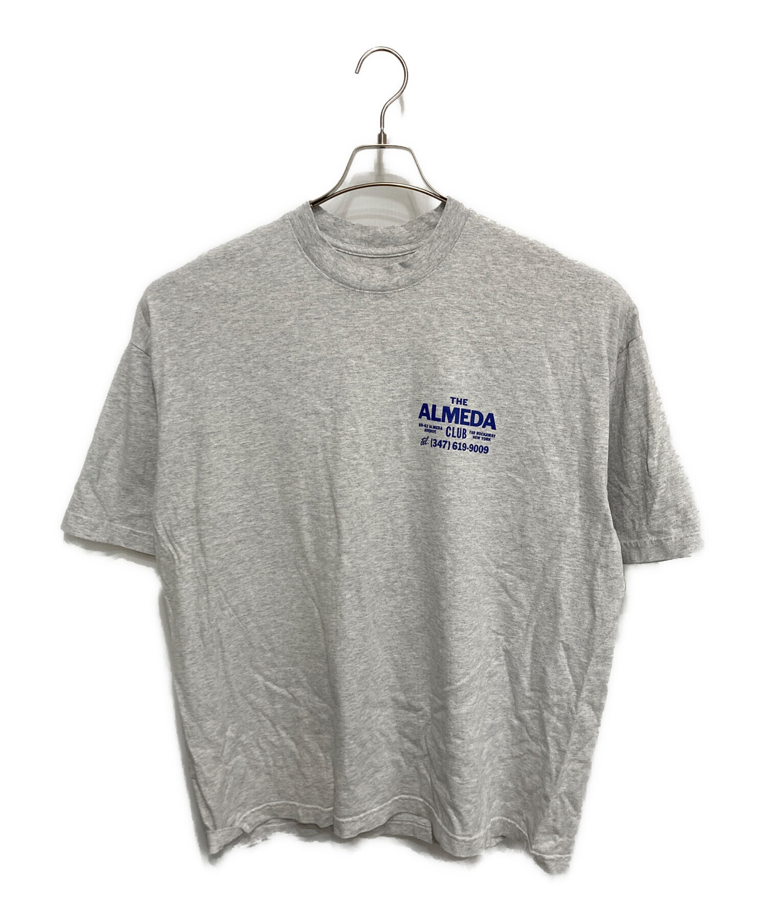 中古・古着通販】The Almeda Club (ザアラメダクラブ) Tシャツ グレー 