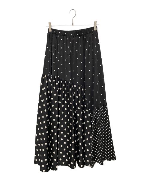 美品です。ビアズリー beardsleyドットパッチワークロングスカート BEARDSLEY（ビアズリー）の「ドットパッチワークロングスカート