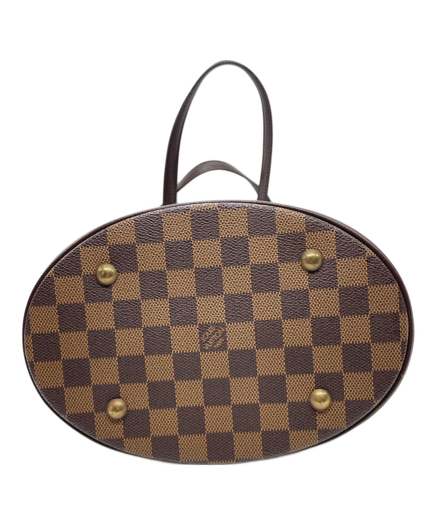 ルイヴィトン マレ ダミエ トートバッグ ハンドバッグ ブラウン ワンショルダー 中古】 ルイ・ヴィトン LOUIS VUITTON ショルダーバッグ
