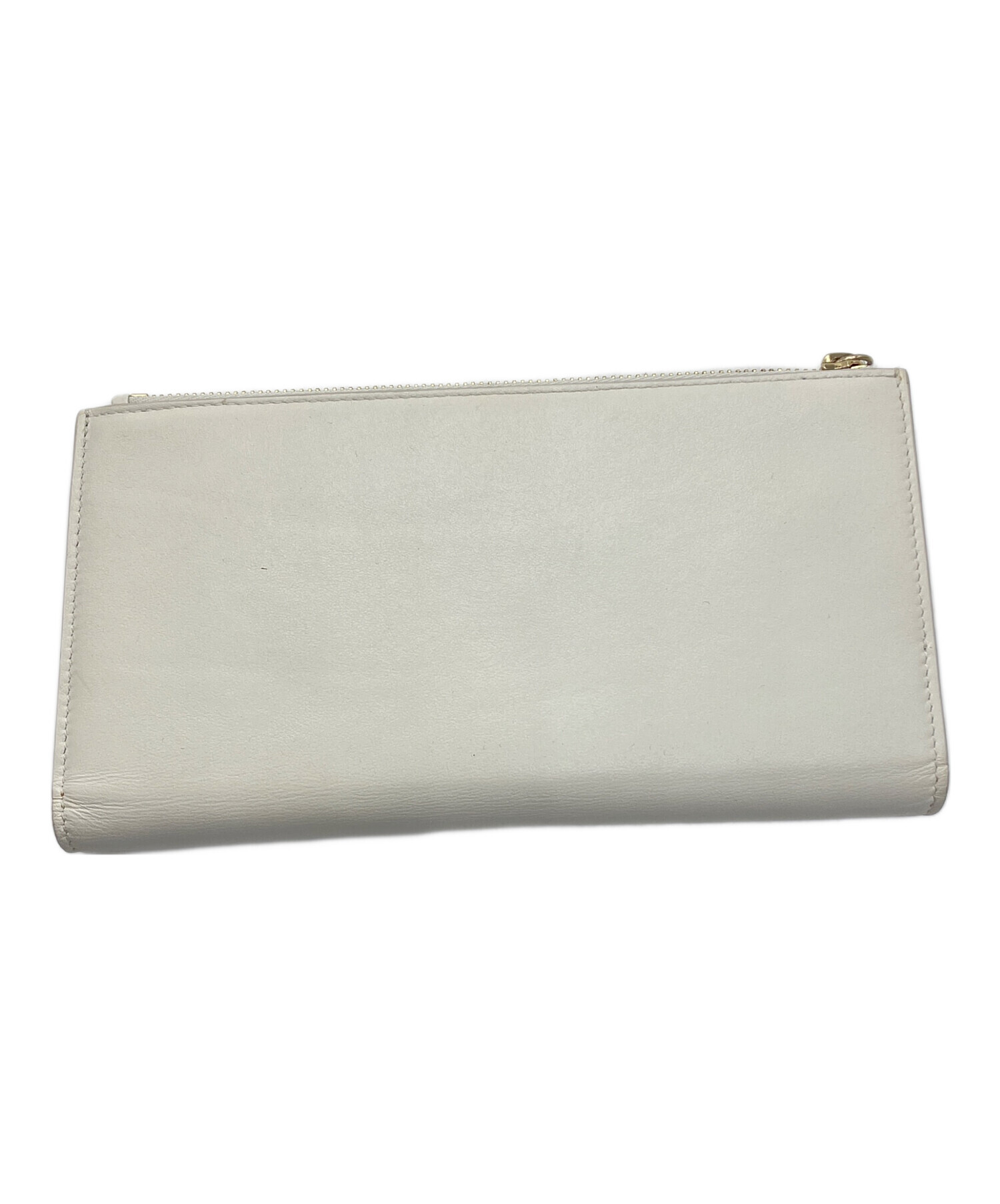 中古・古着通販】JIL SANDER (ジルサンダー) 長財布 ホワイト サイズ 