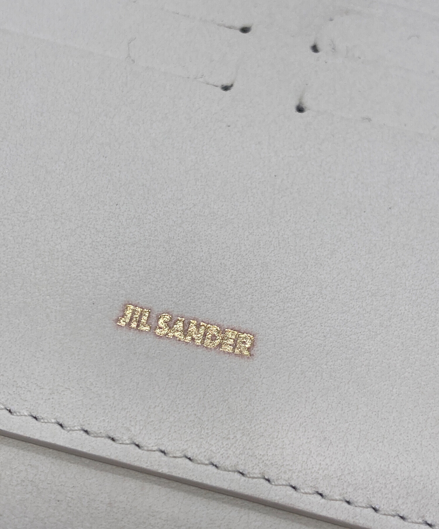中古・古着通販】JIL SANDER (ジルサンダー) 長財布 ホワイト サイズ 