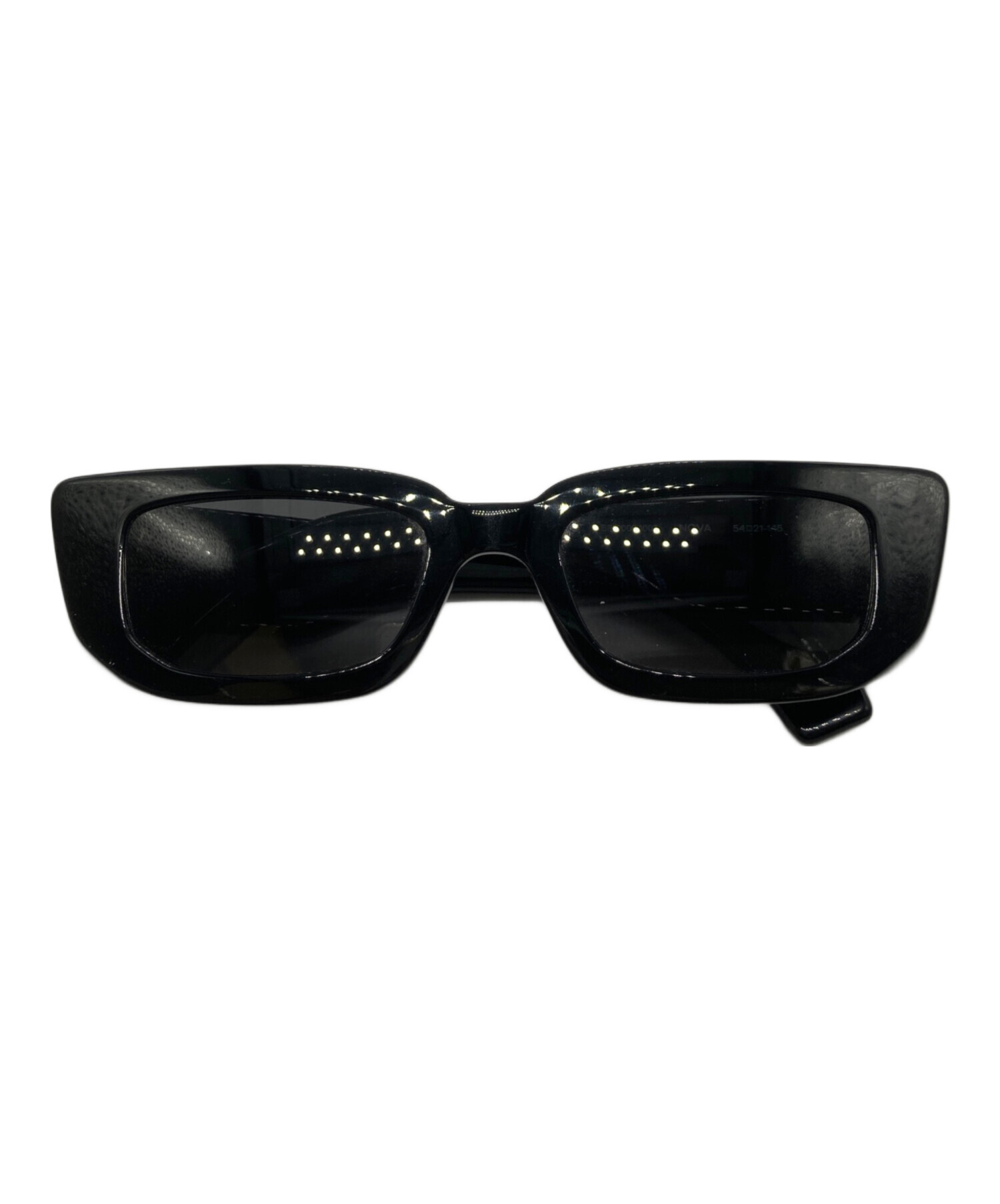 AMBUSH ピアスサングラス ブラック 完売品！！ AMBUSH（アンブッシュ） 【値下げ】AMBUSH PEARL PIERCED リムレス